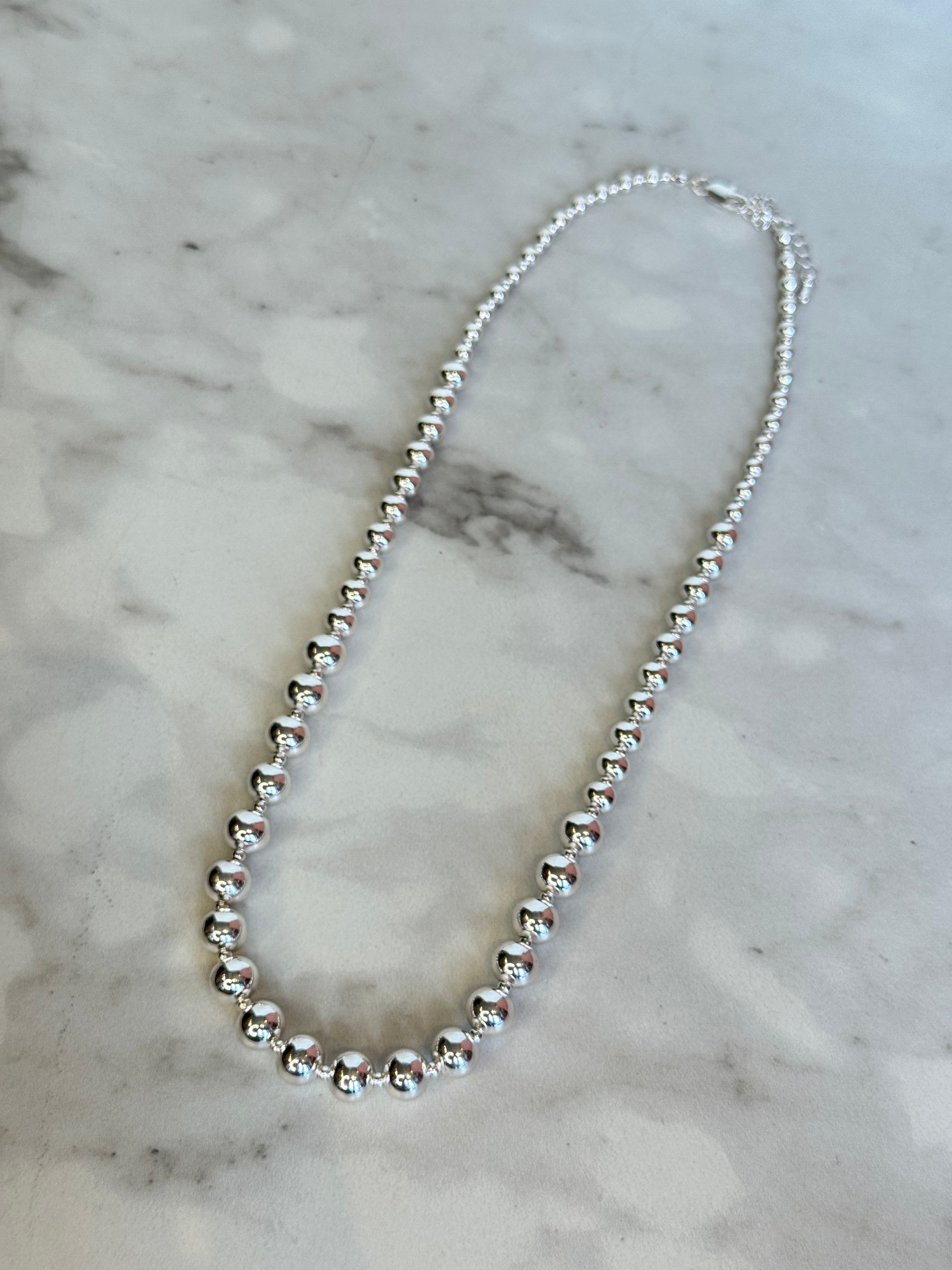 Graduated Bead Necklace