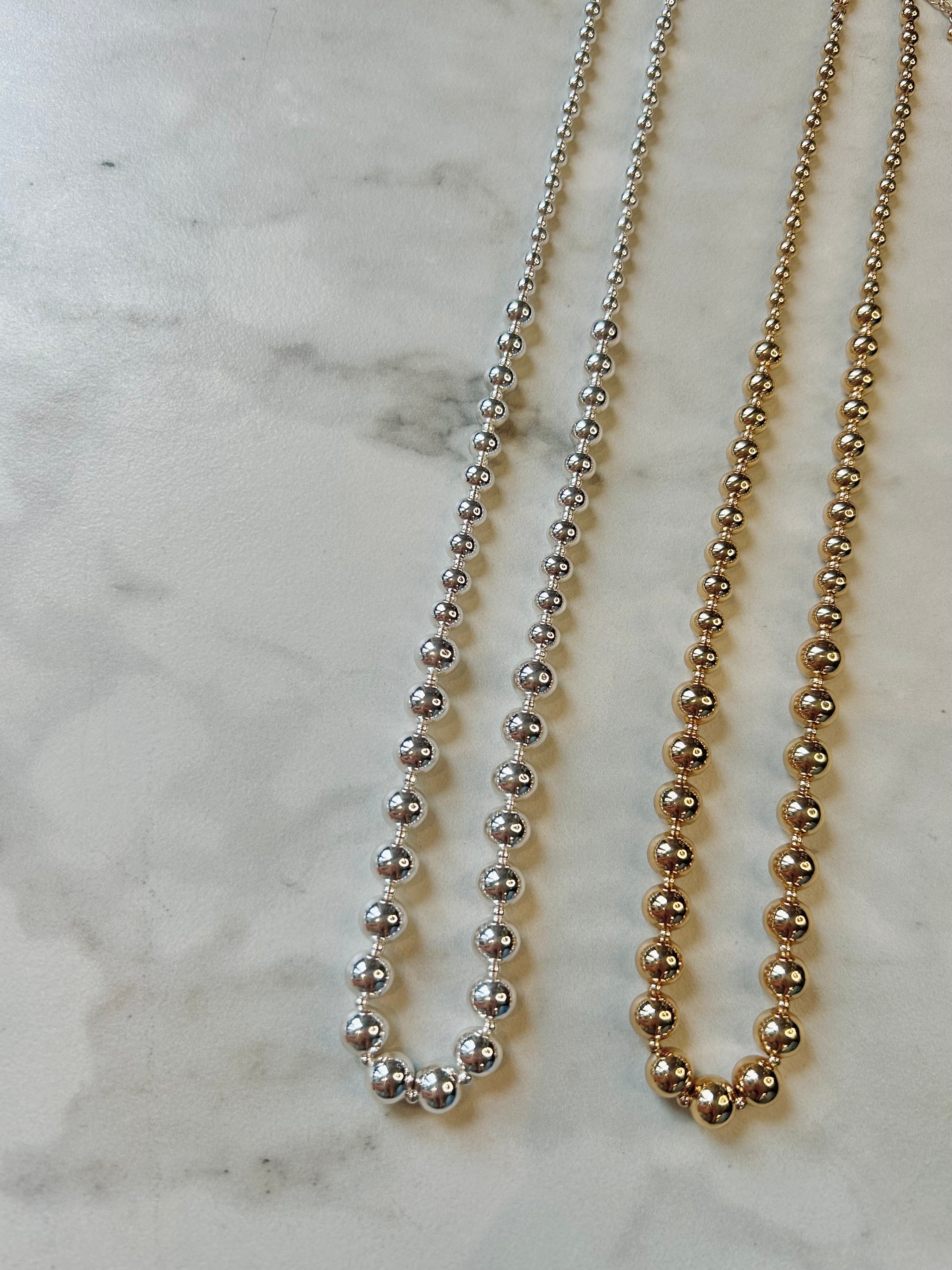 Graduated Bead Necklace