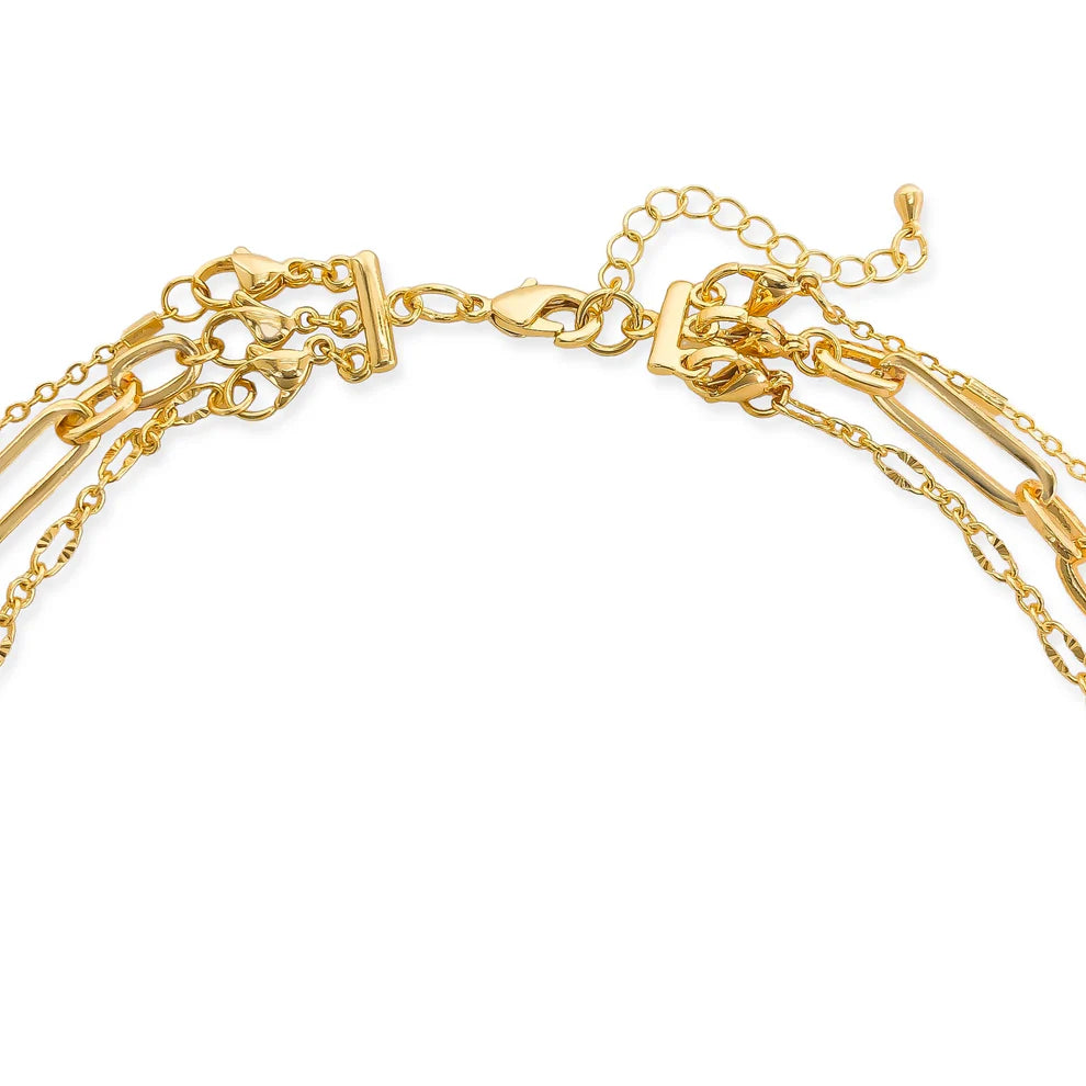 Removable 3 Layer Alt Chain Necklace