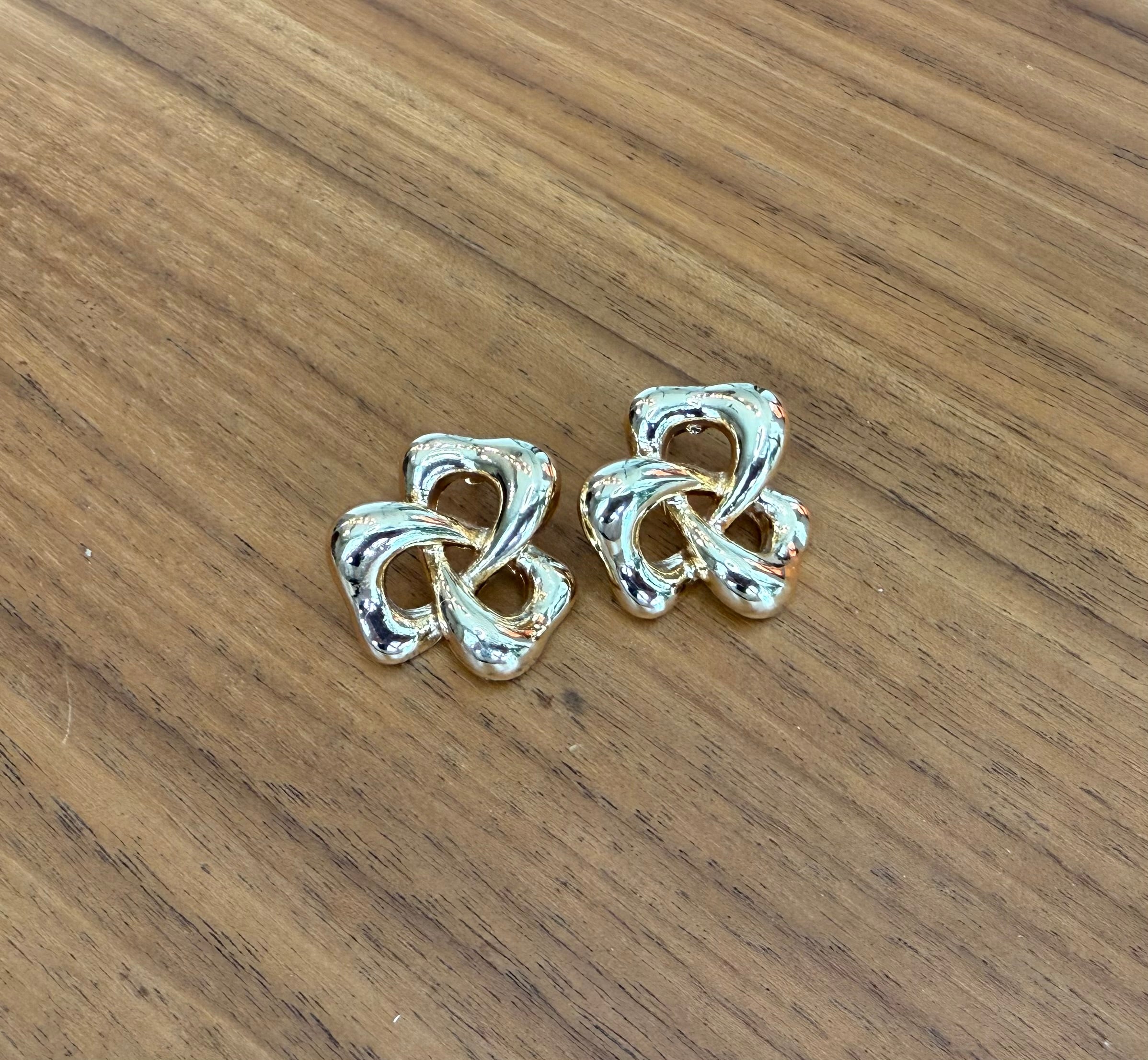 Cutout Knot Earrings FINAL SALE