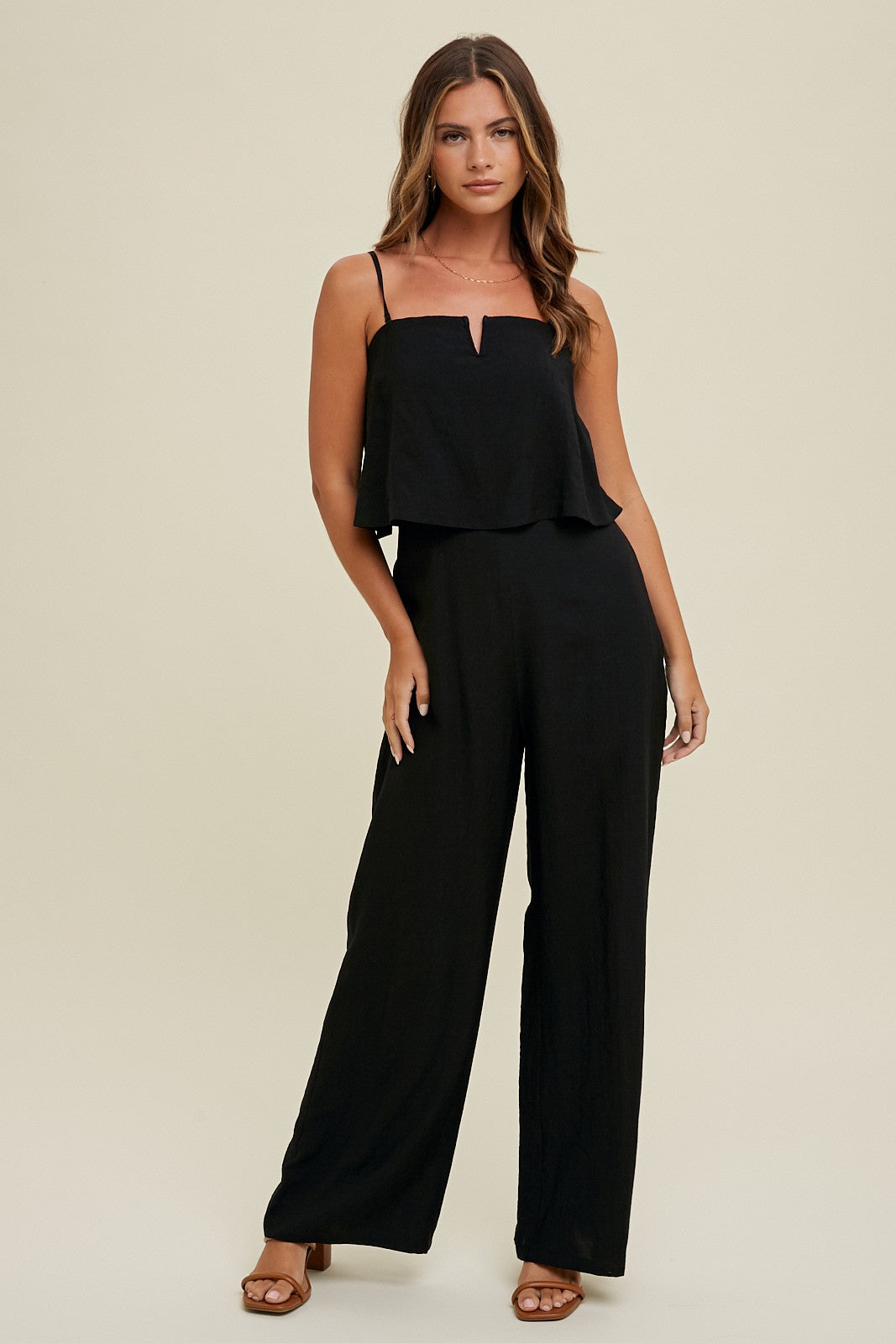 Adeline Double Layered Jumpsuit
