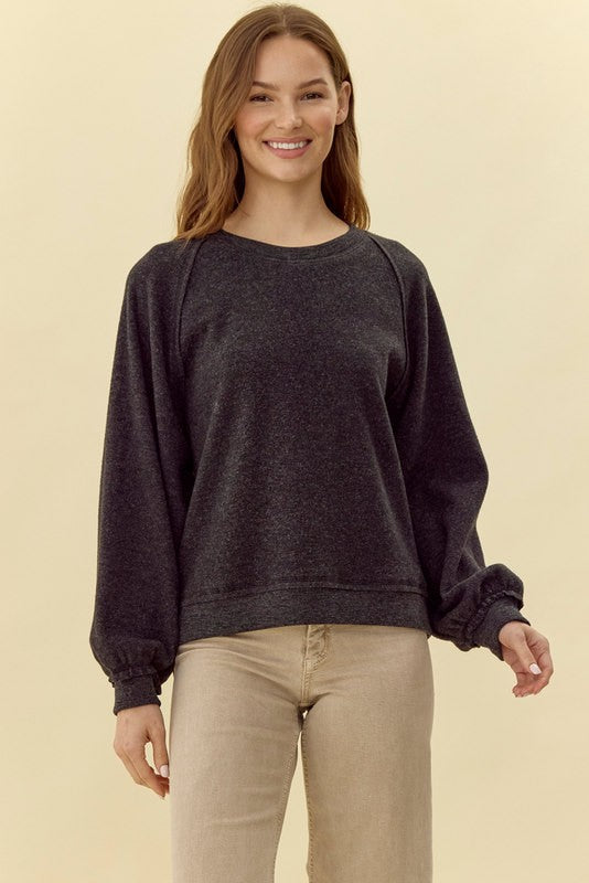 Andi Soft Raglan Sweater