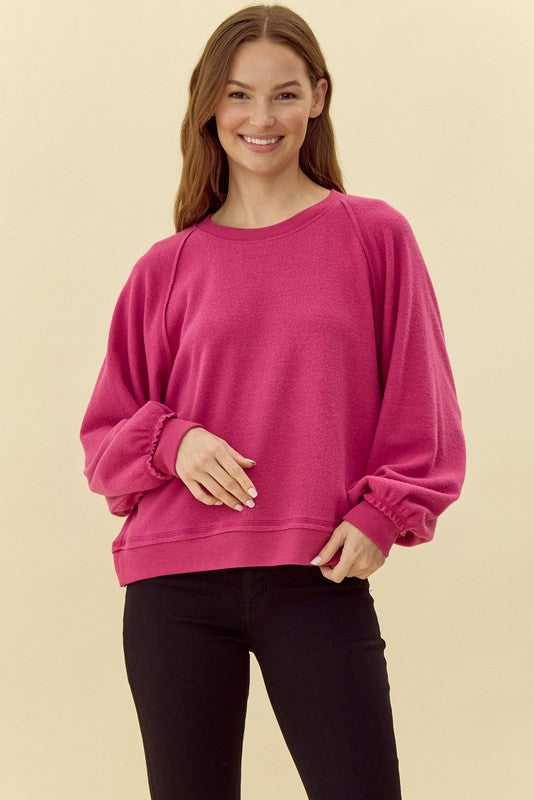 Andi Soft Raglan Sweater