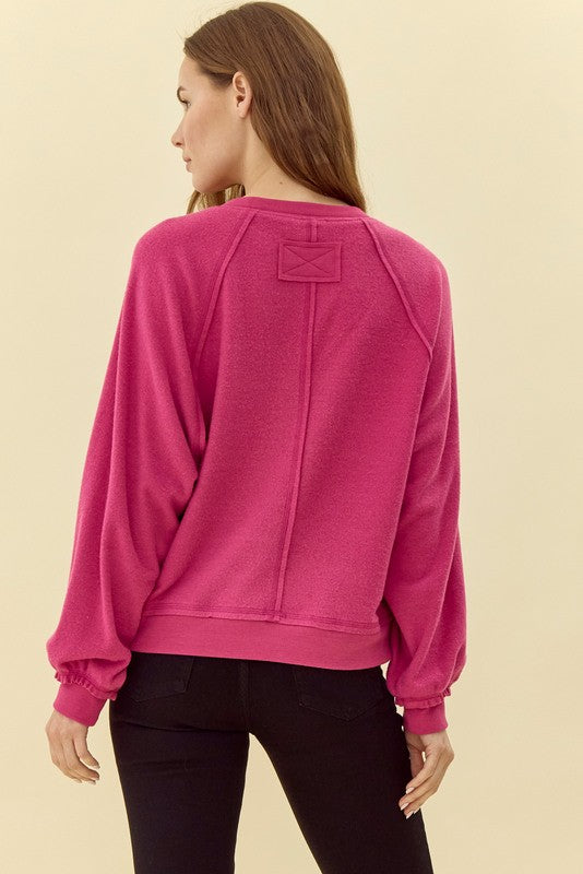 Andi Soft Raglan Sweater