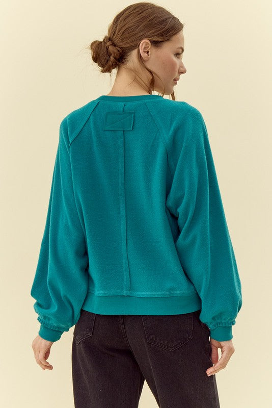 Andi Soft Raglan Sweater