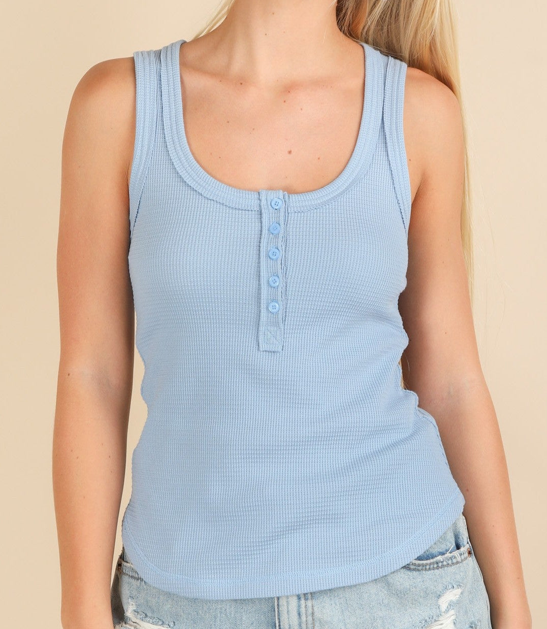Ashley Waffle Tank