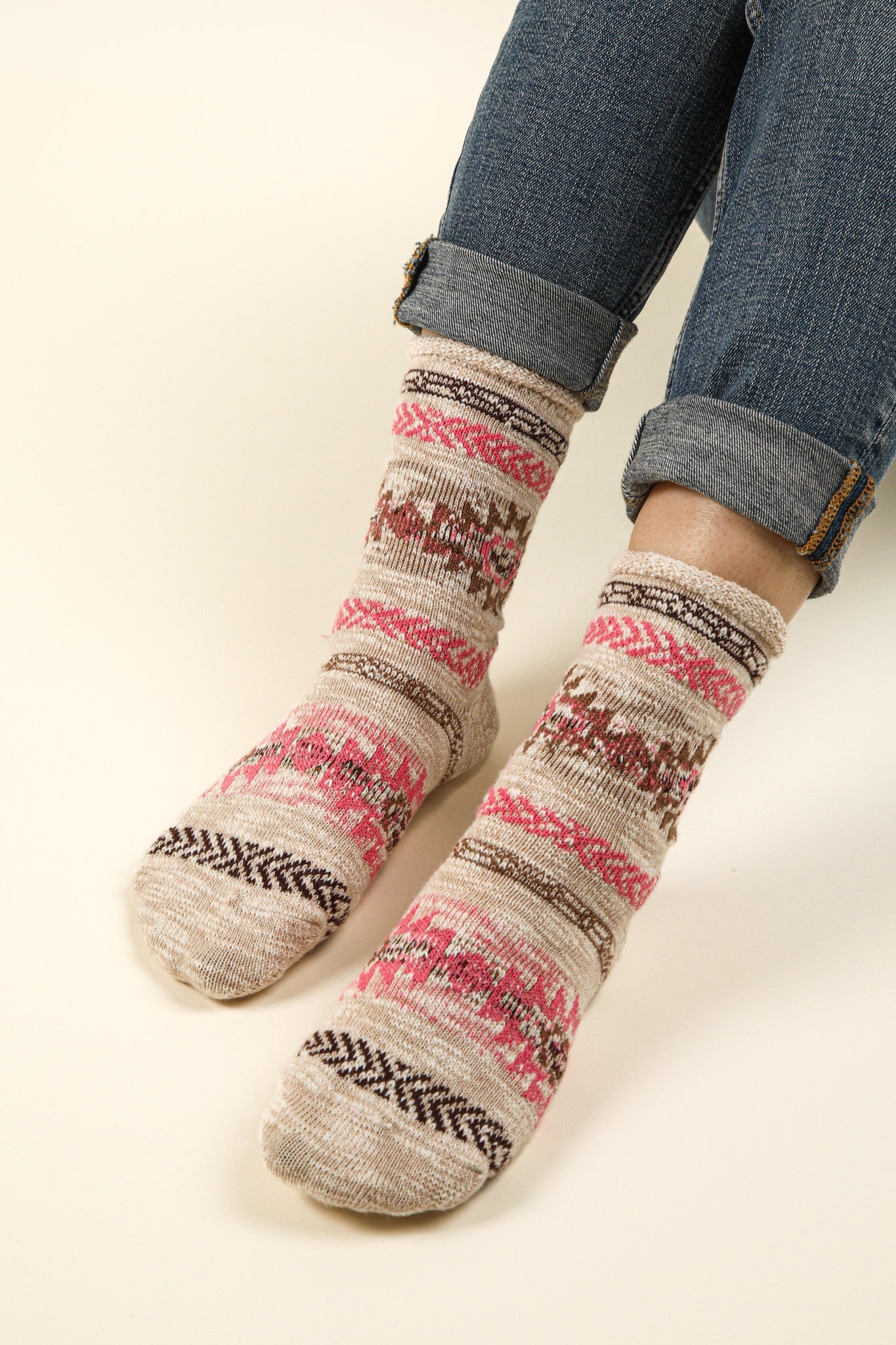 Aztec Crew Socks