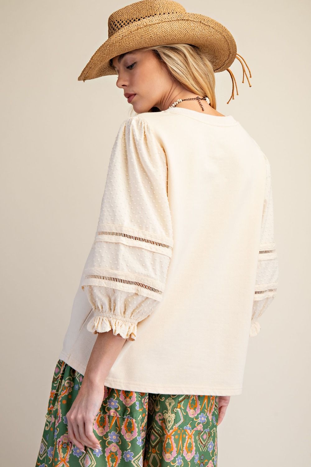 Bea Contrast Sleeve Sweatshirt