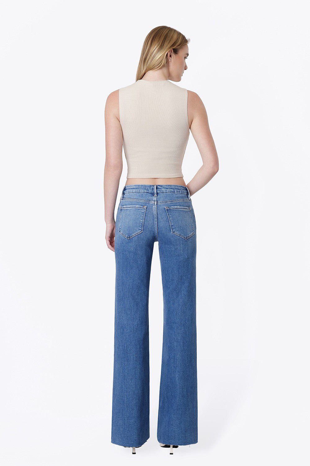 Beatrix Mid Rise Vintage Flare Jeans