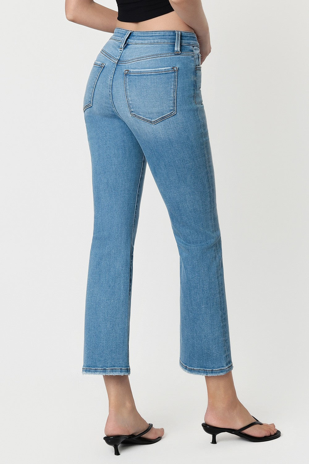 Bella H. Rise Ankle Jeans
