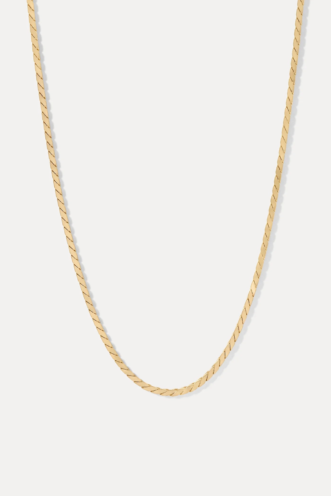 Bowie Necklace Gold 15