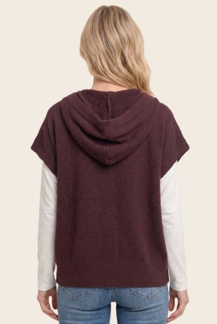 Cali SS Hoodie Cardigan