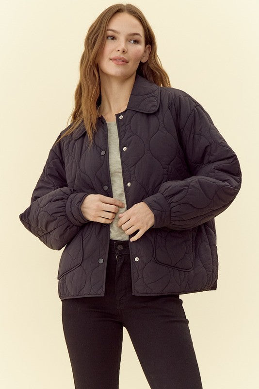 Camila Onion Quilted Jacket