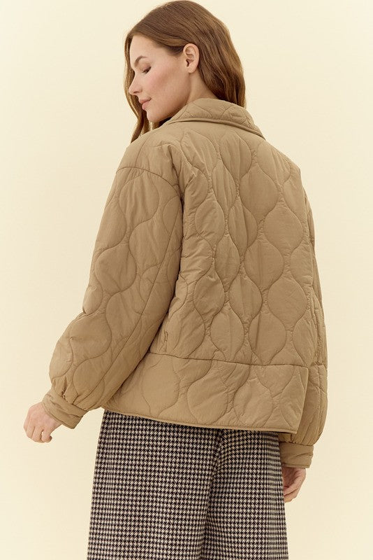 Camila Onion Quilted Jacket