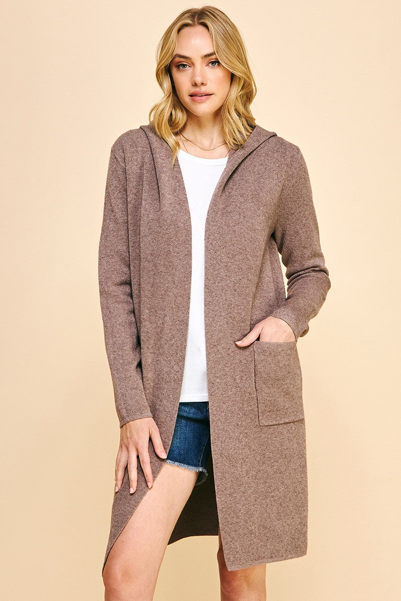 Camilla Hooded Sweater Coat