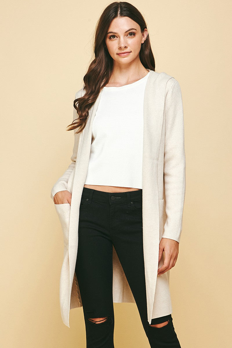 Camilla Hooded Sweater Coat