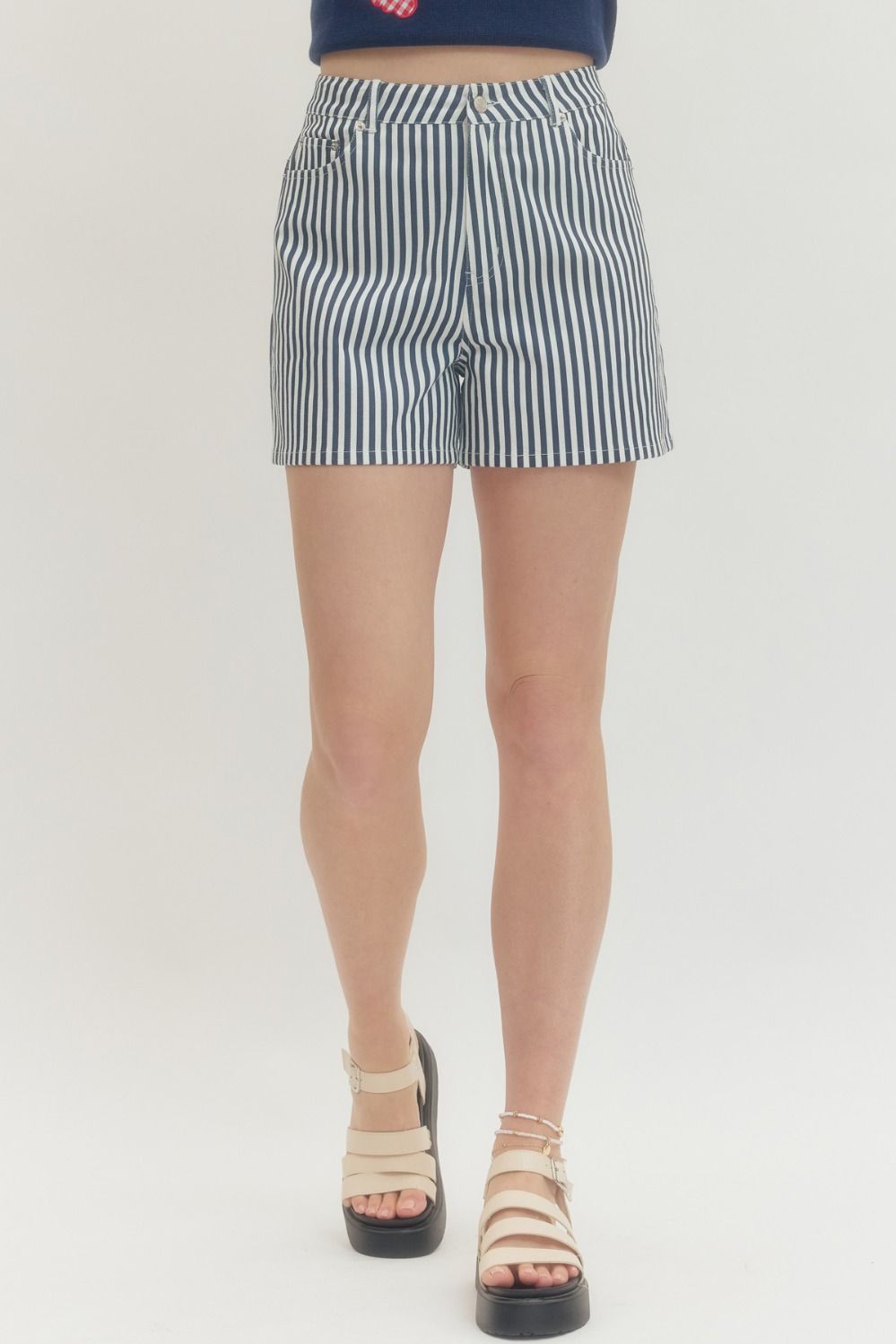 Carla Striped Shorts
