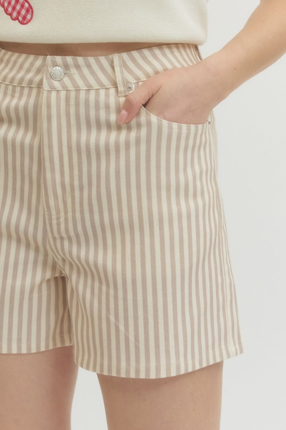 Carla Striped Shorts
