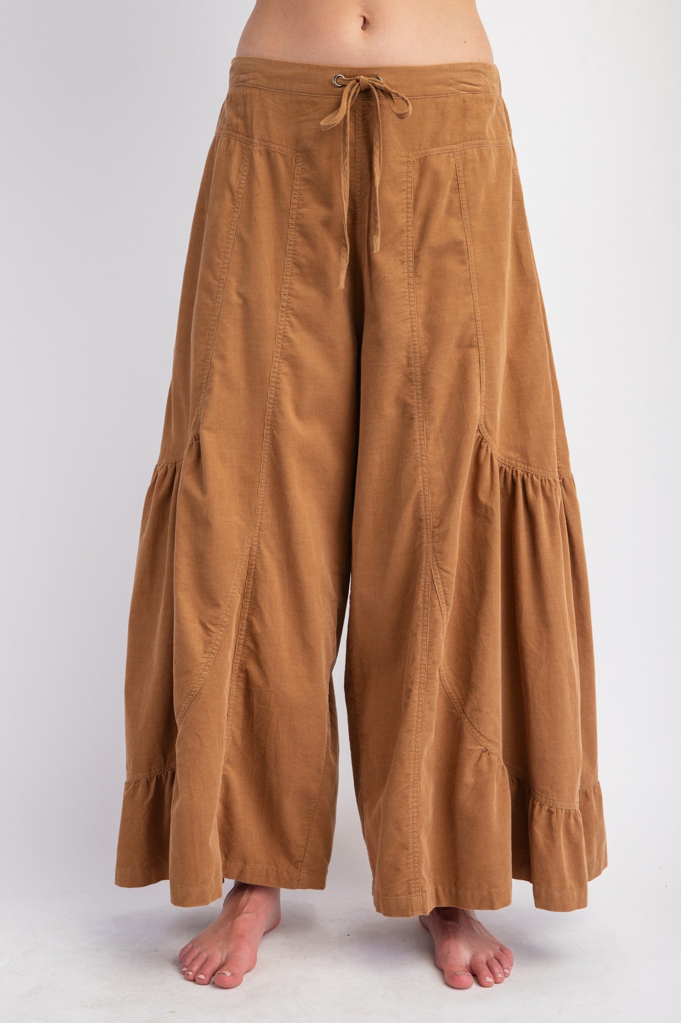 Dara Corduroy Flare Maxi Pants