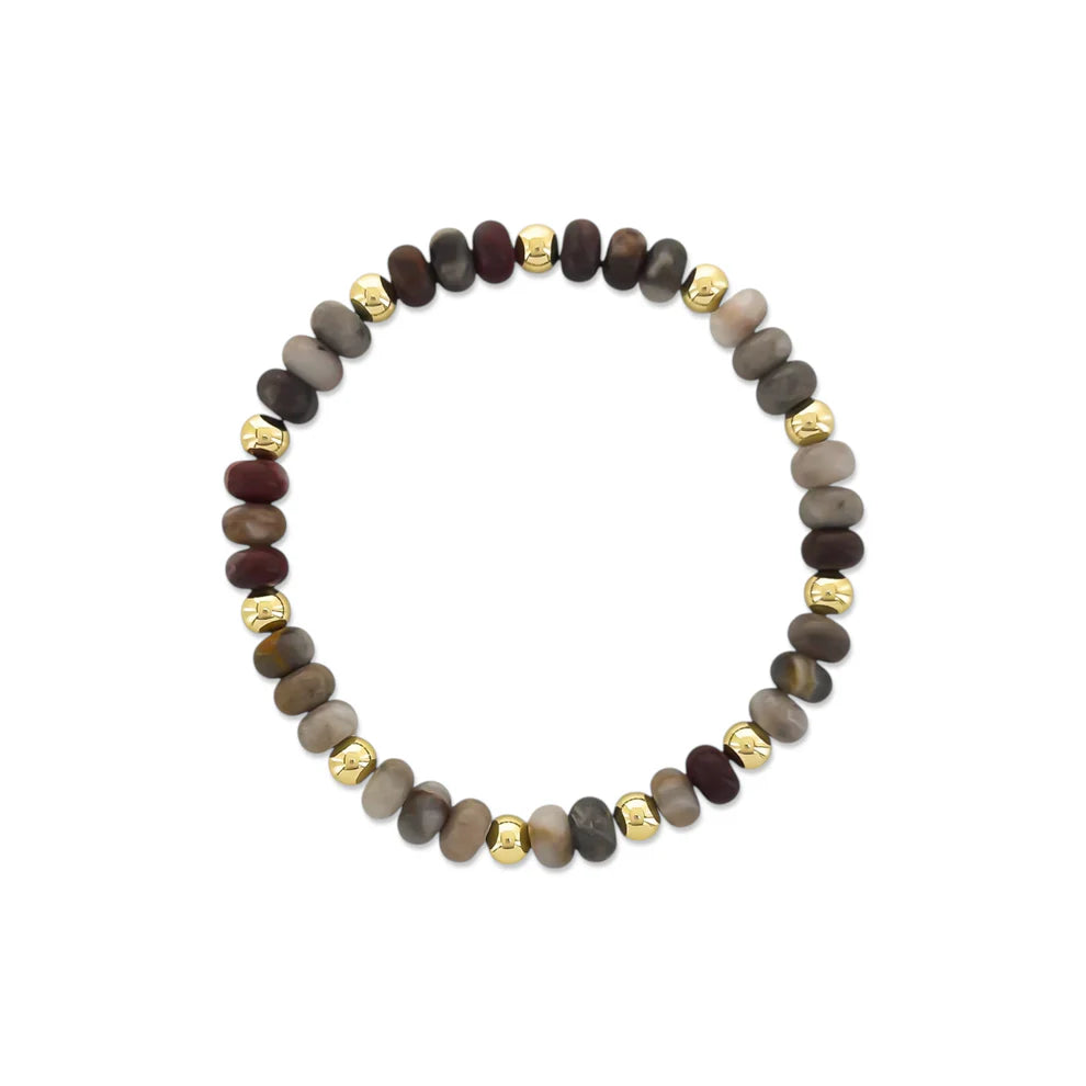Natural Stone Bead Bracelet 1