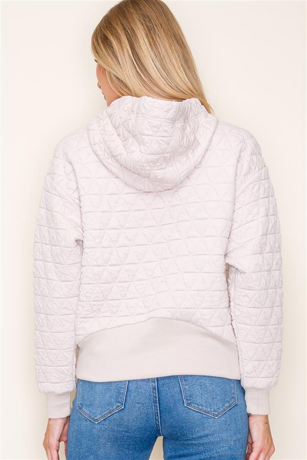 Hallie Quilted Hoodie