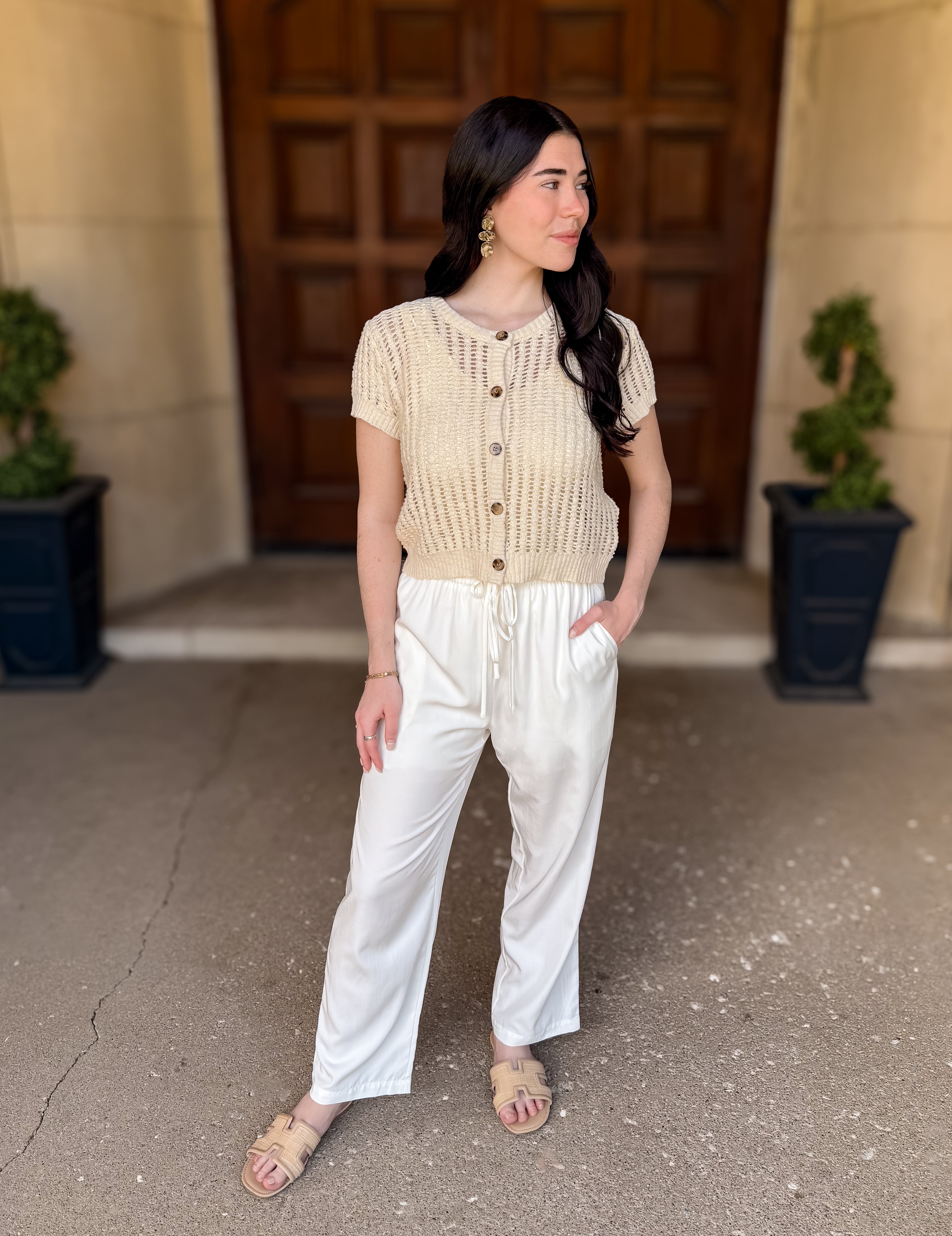 Oaklynn Double Drawstring Pant FINAL SALE