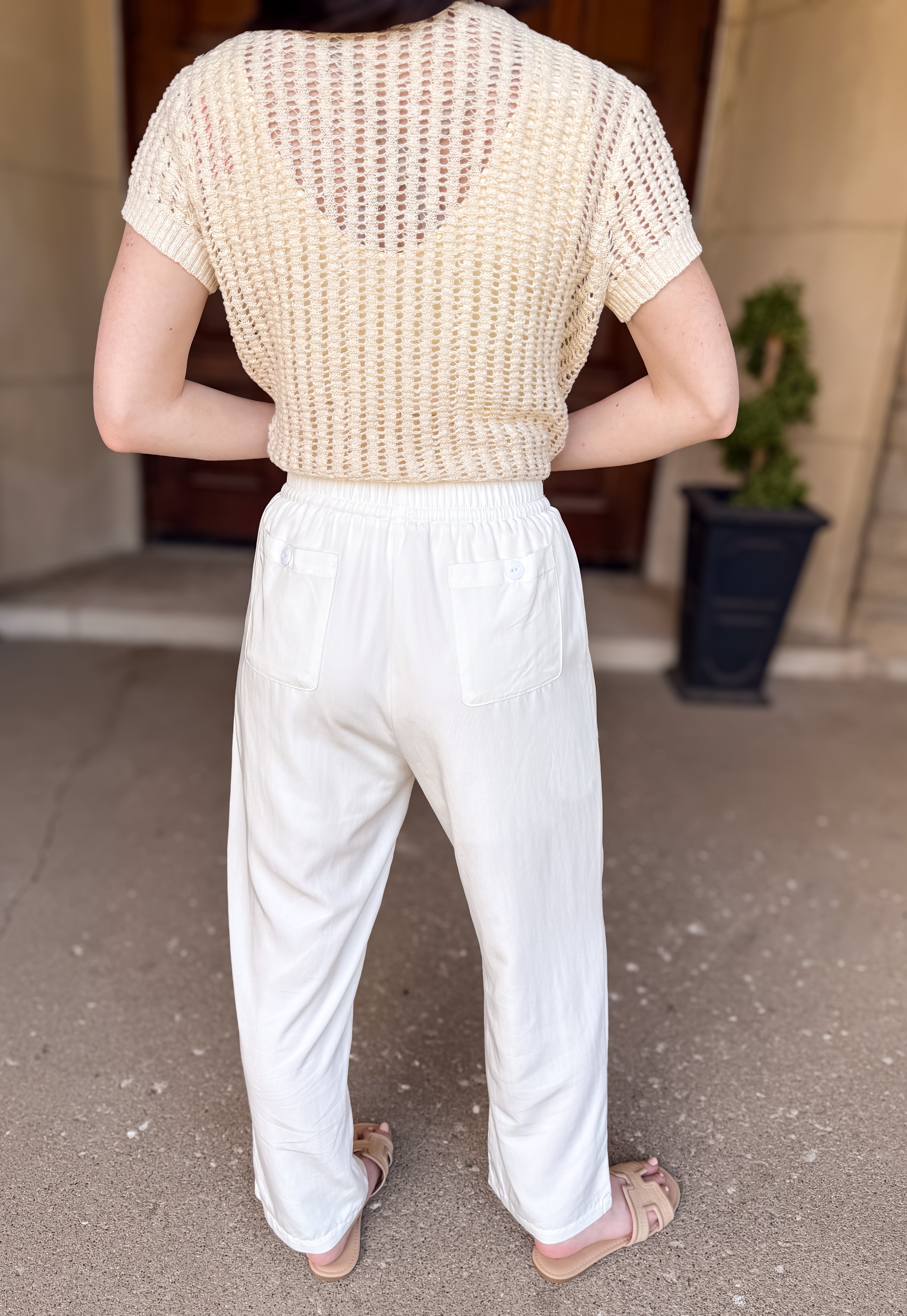 Oaklynn Double Drawstring Pant FINAL SALE