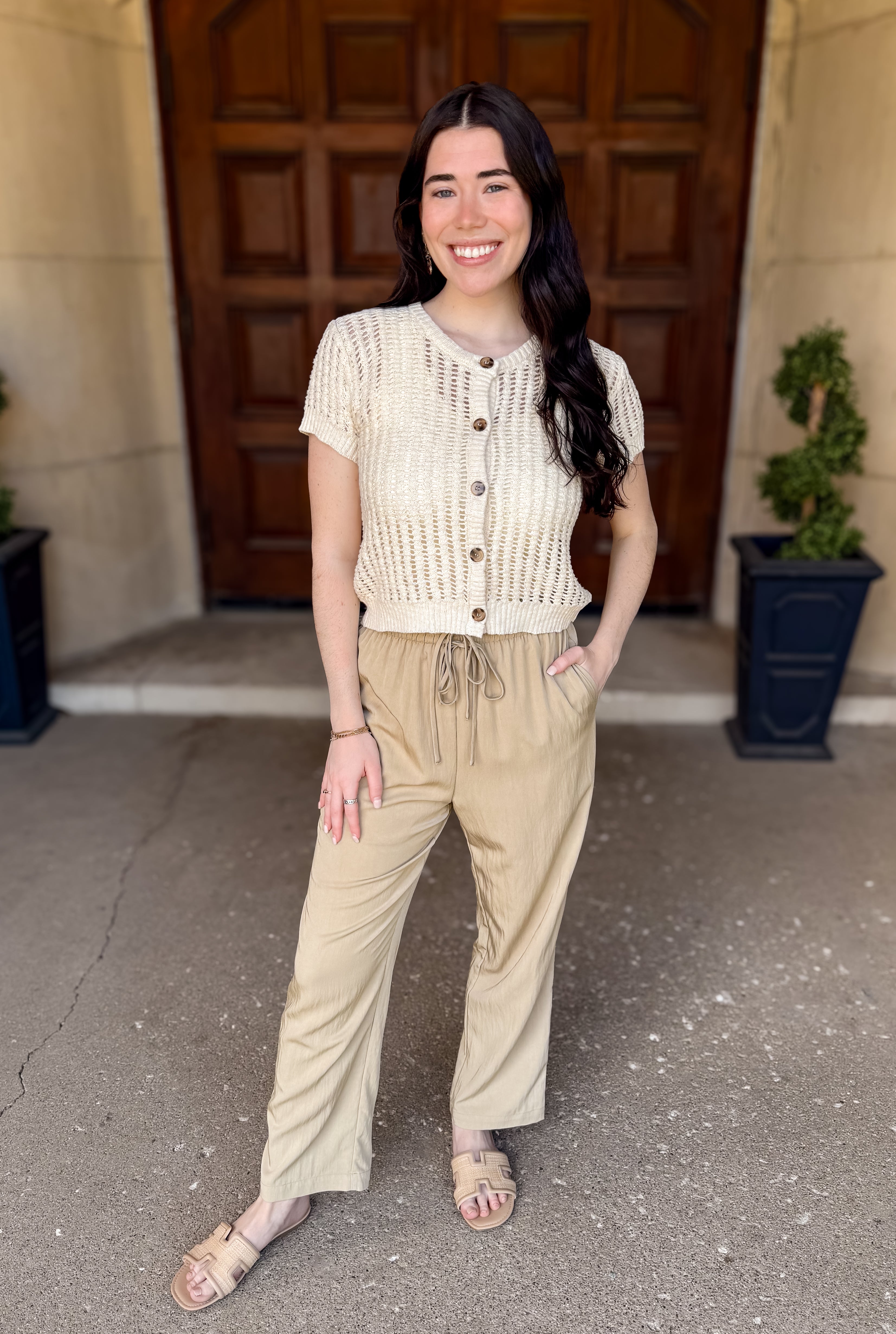 Oaklynn Double Drawstring Pant FINAL SALE