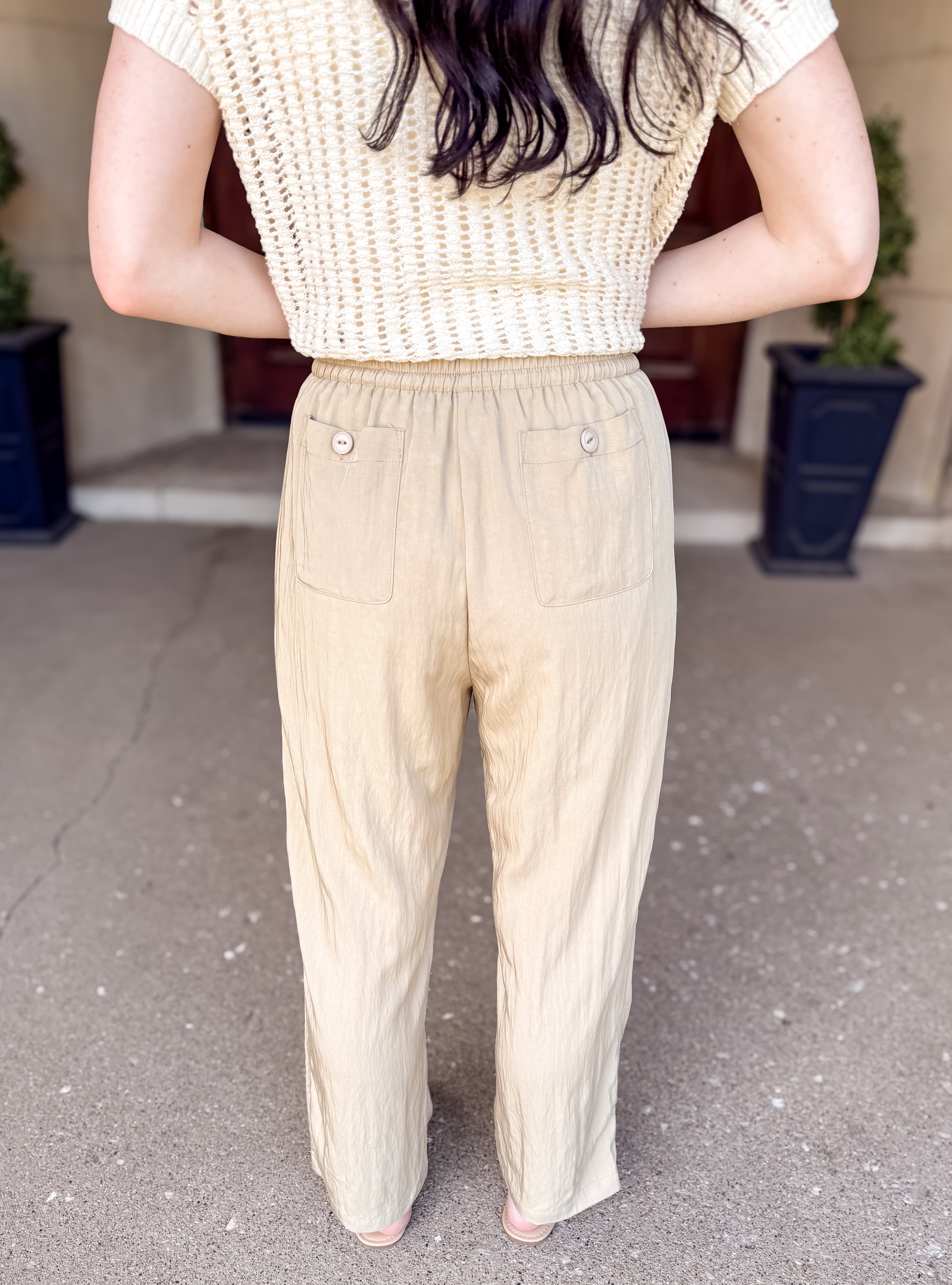 Oaklynn Double Drawstring Pant FINAL SALE