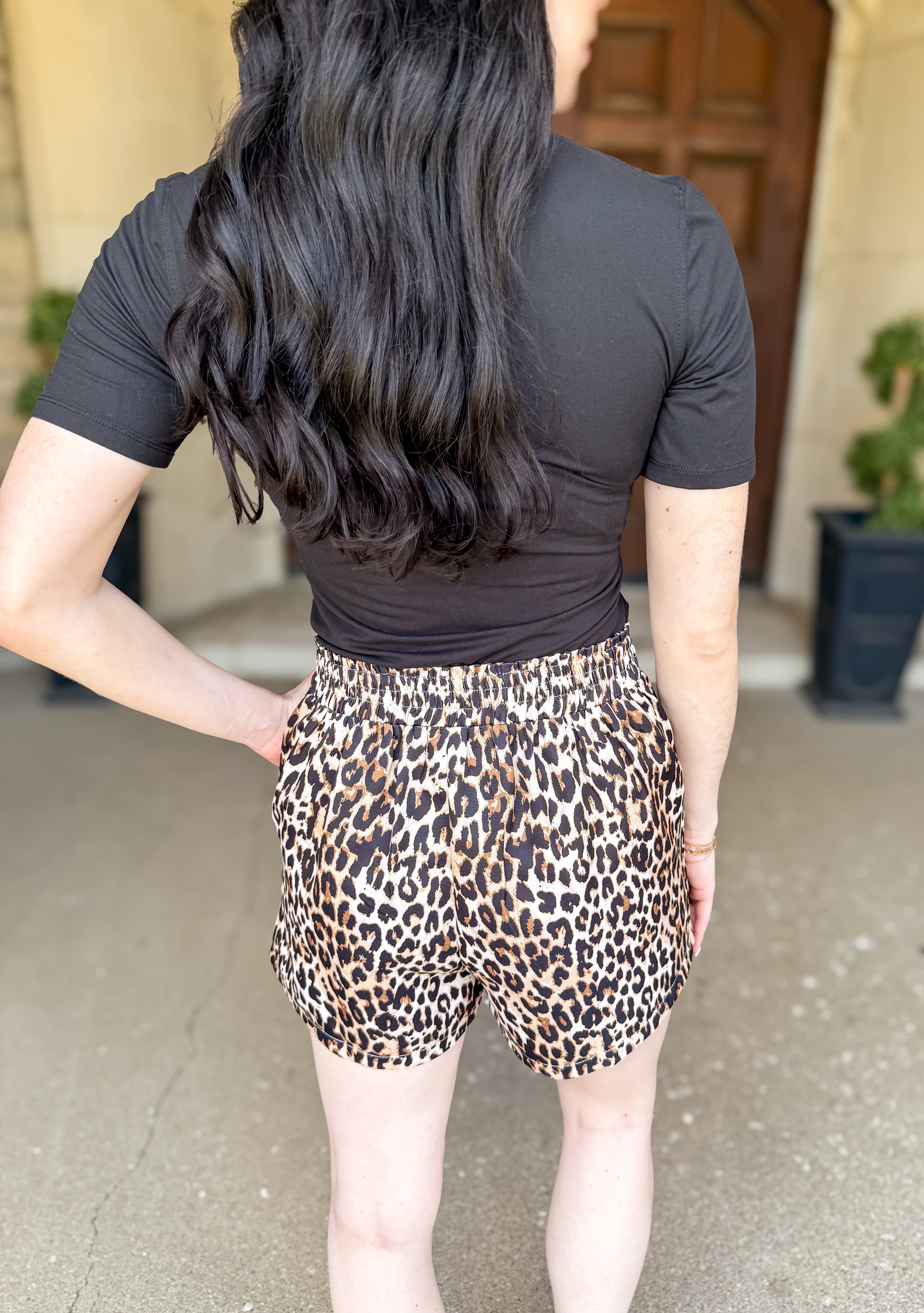 Ayleen Leopard Shorts FINAL SALE