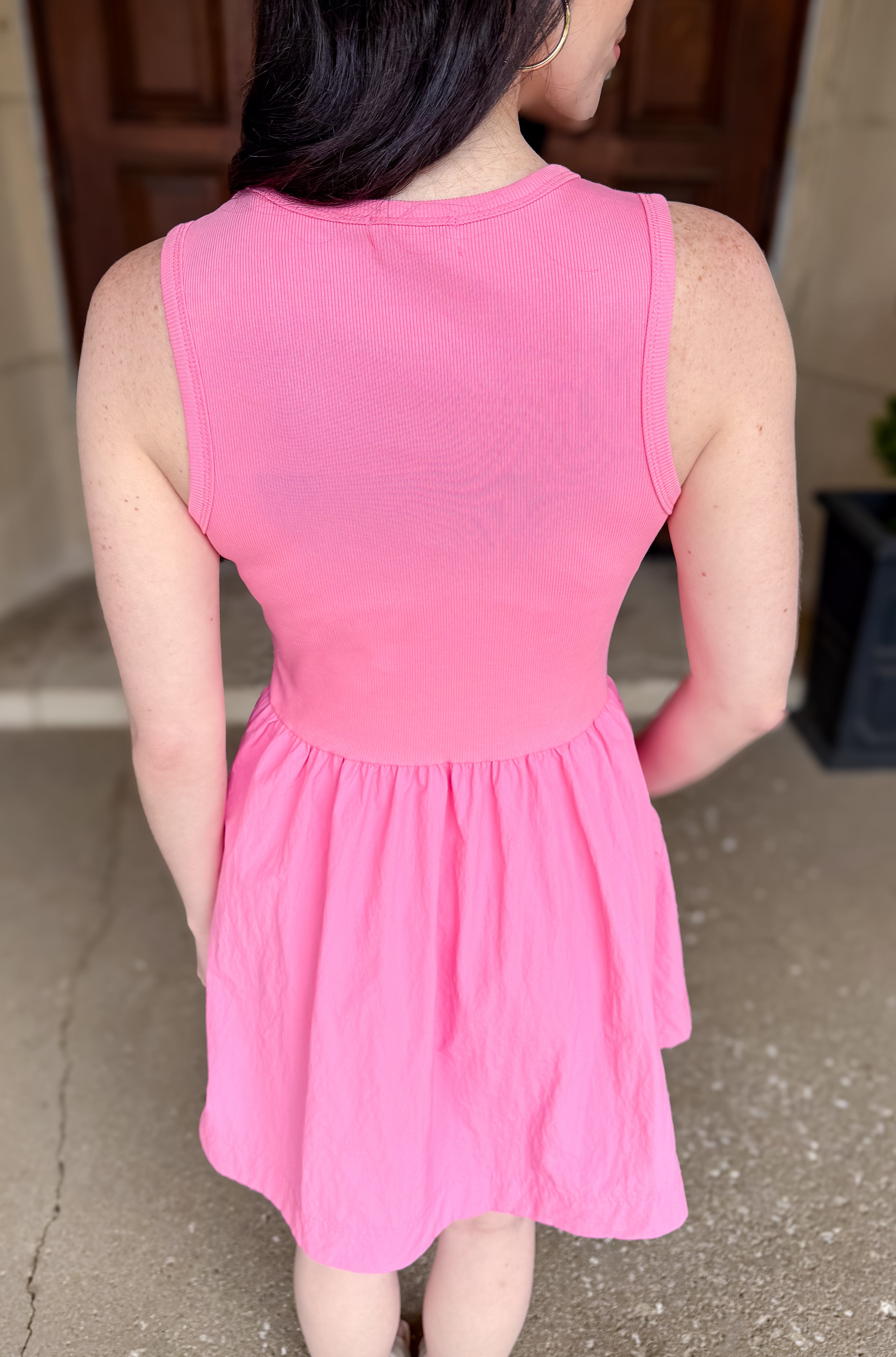 Baylor M. Media Nylon Tank Dress FINAL SALE