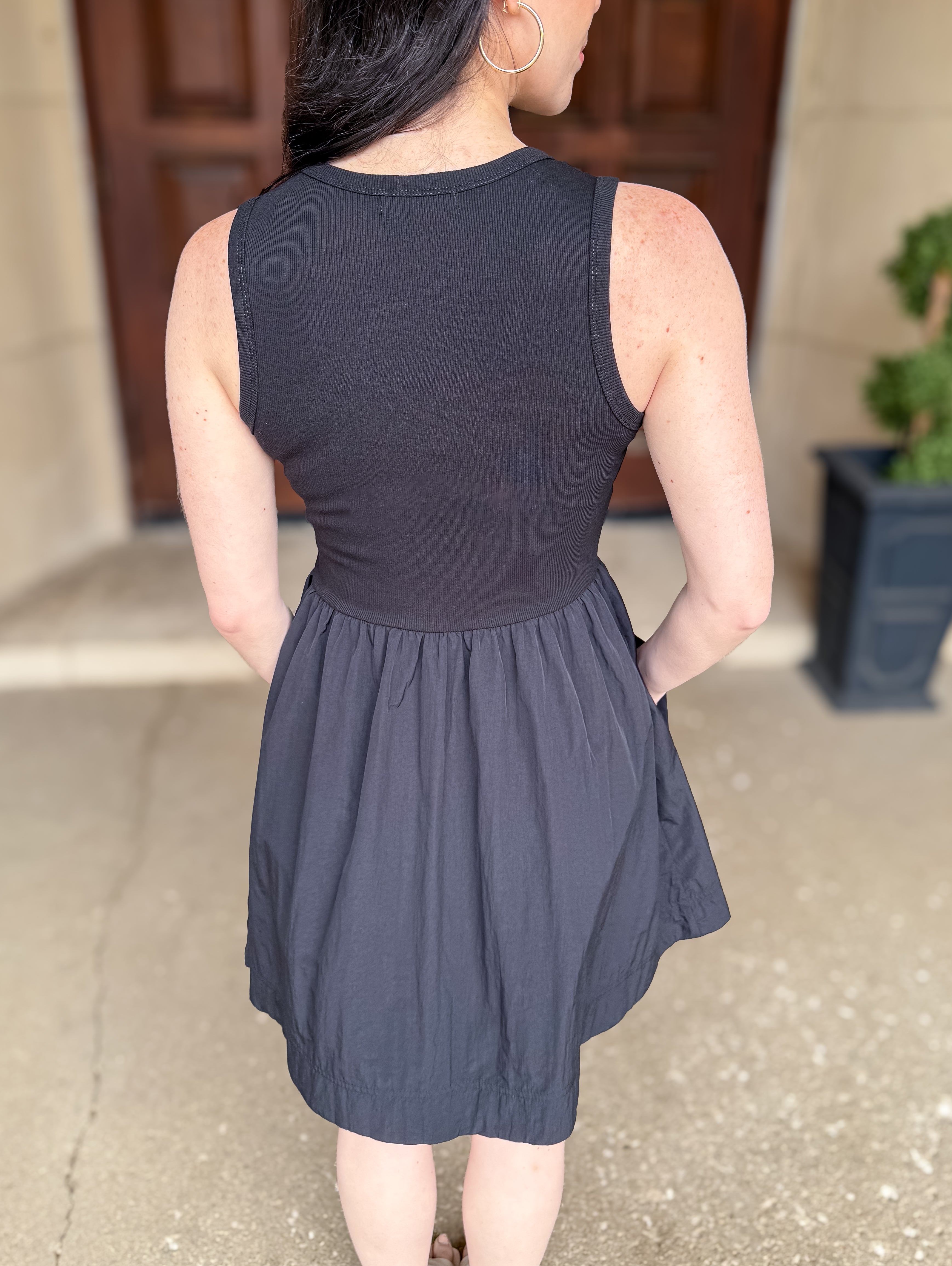 Baylor M. Media Nylon Tank Dress FINAL SALE