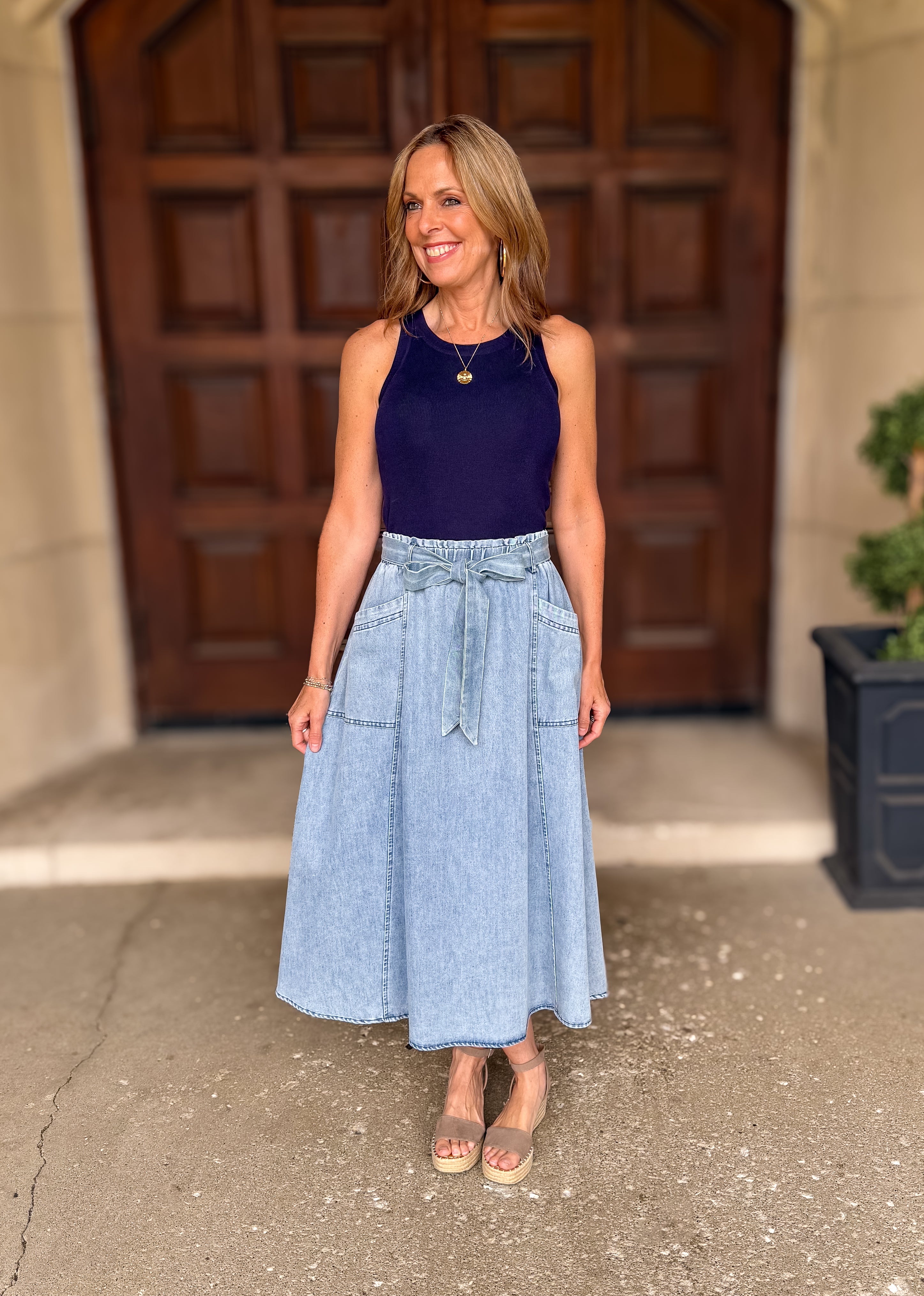 Arianna Rib Knit Tank FINAL SALE