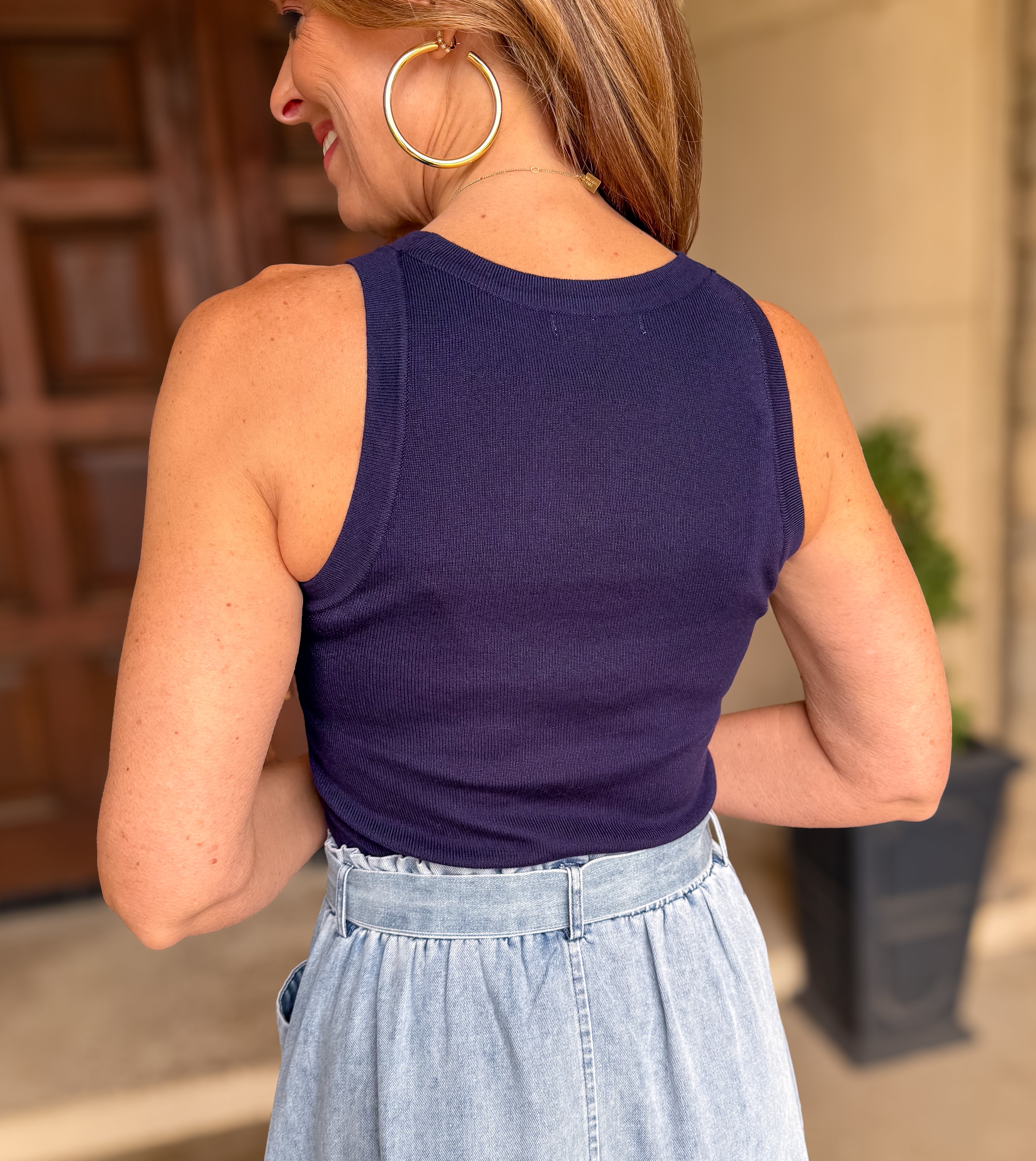 Arianna Rib Knit Tank FINAL SALE