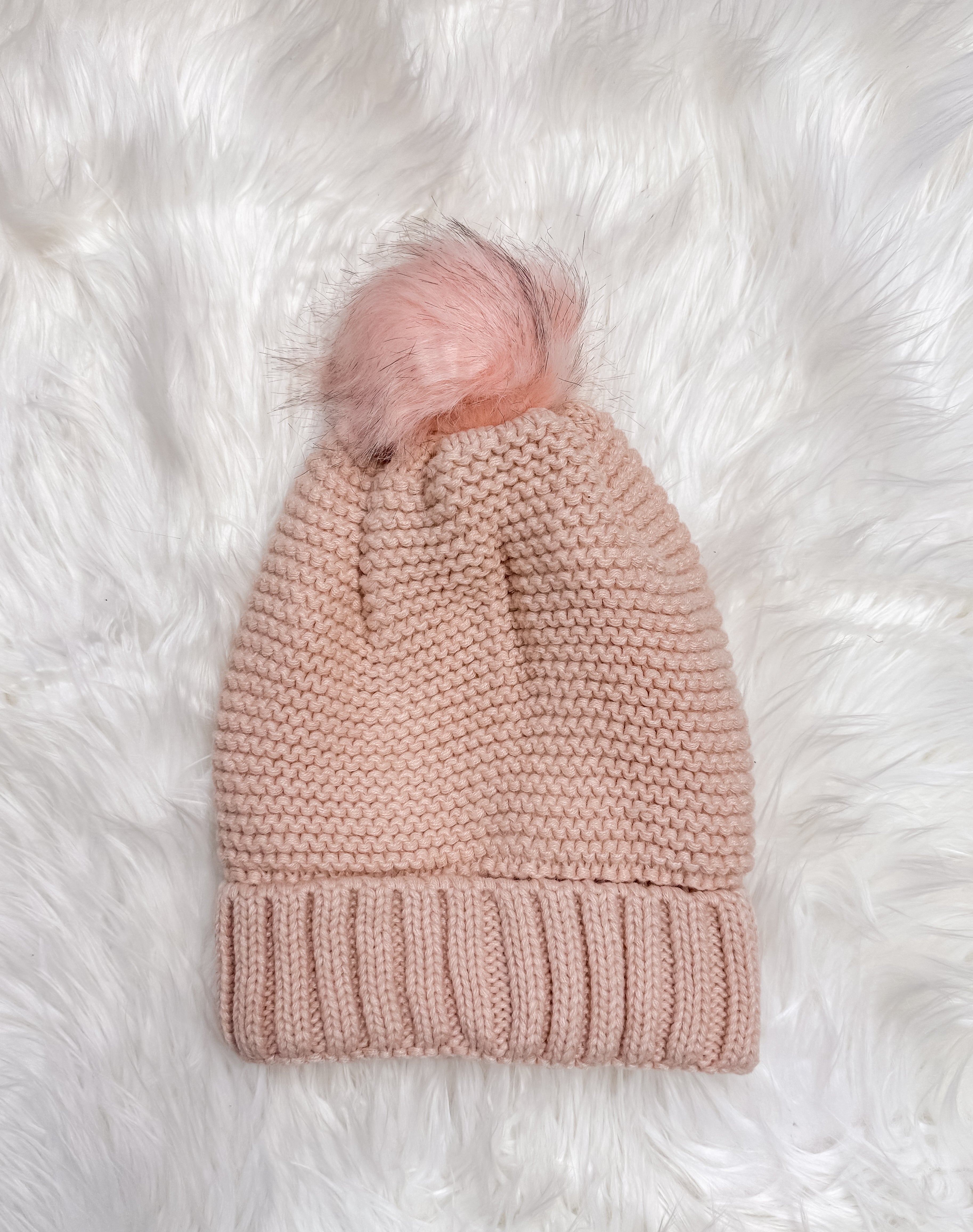 Textured Pom Hat