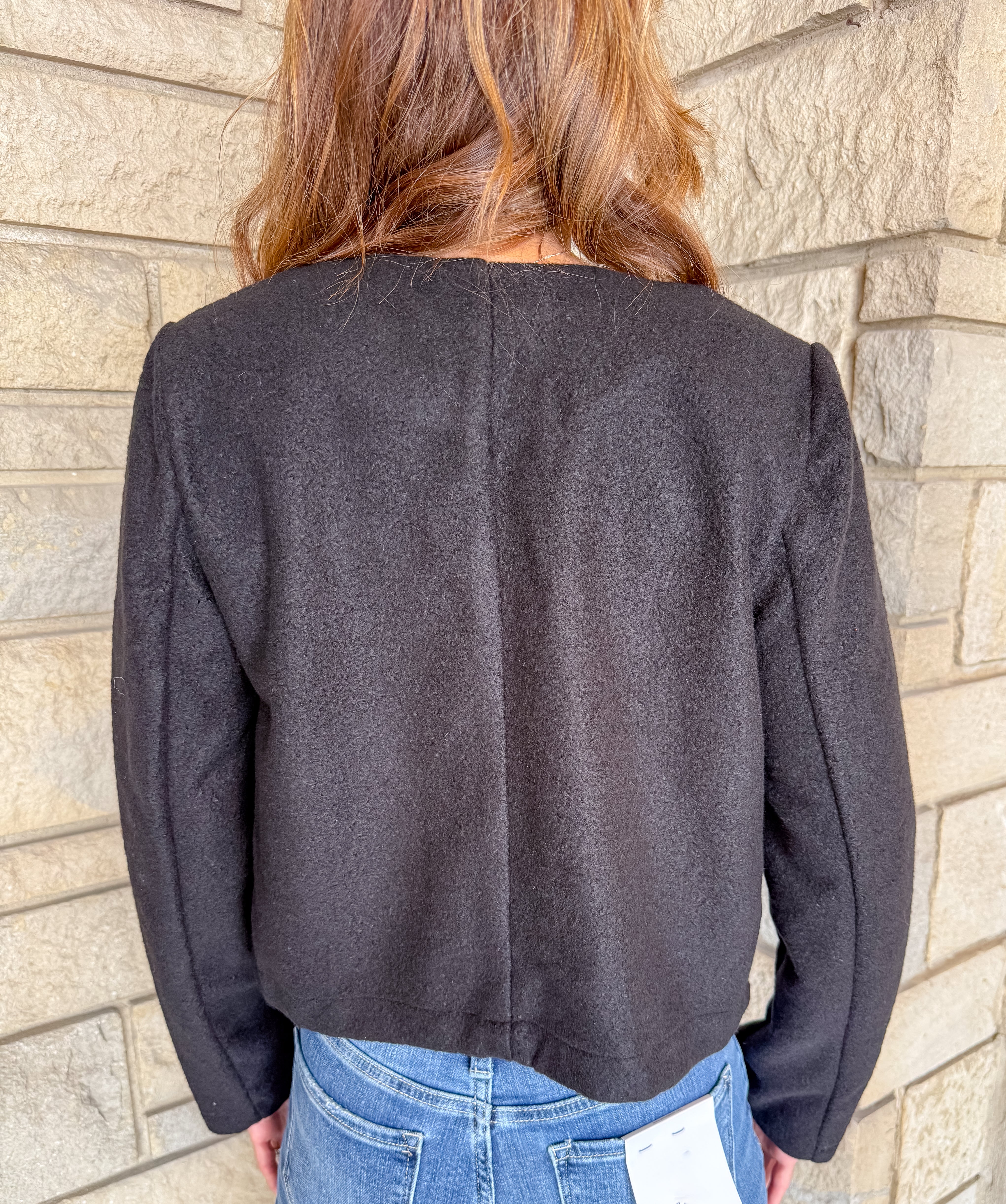 Naya Tweed Button Jacket