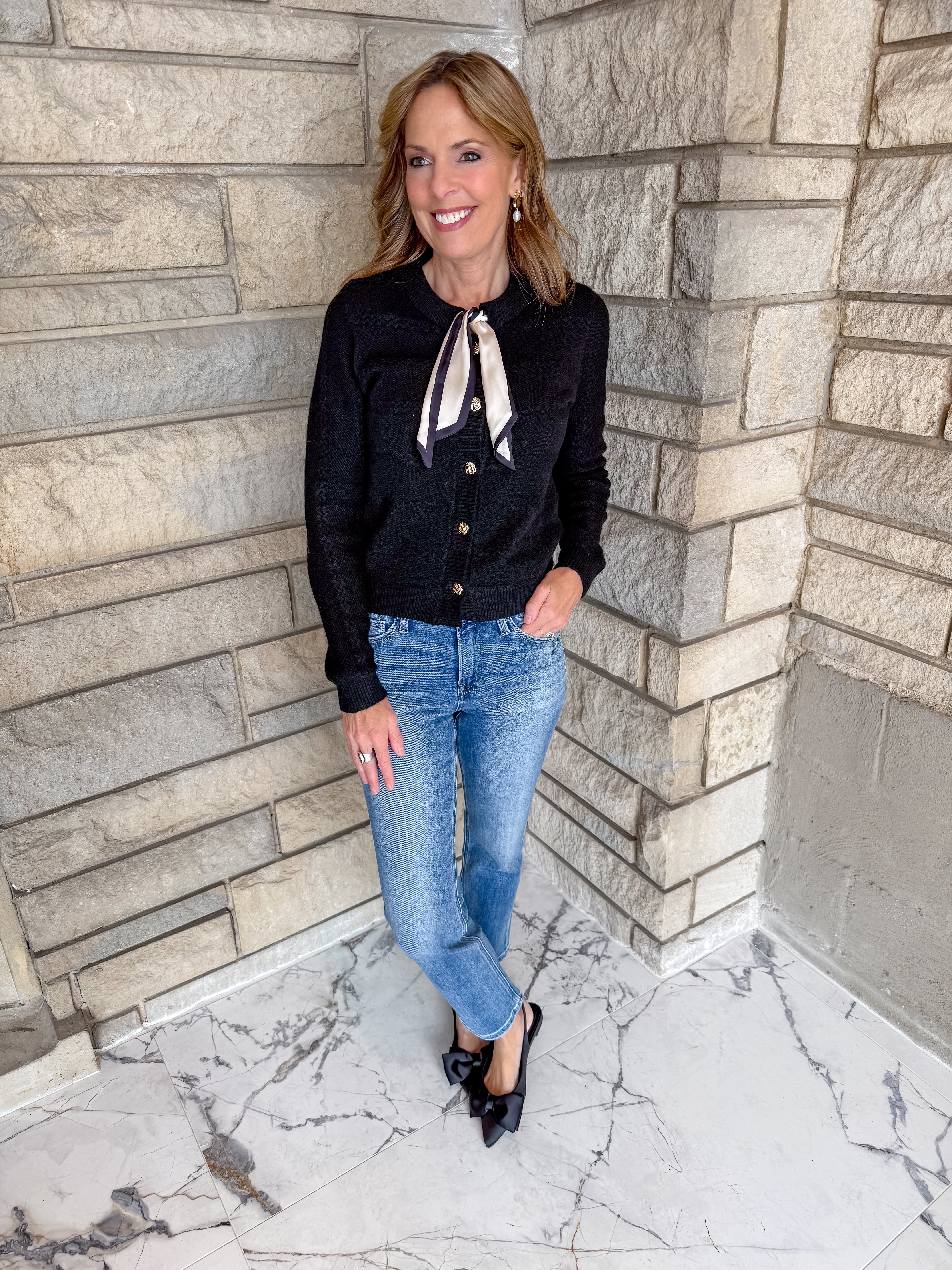 Brenlyn Scarf Cardigan