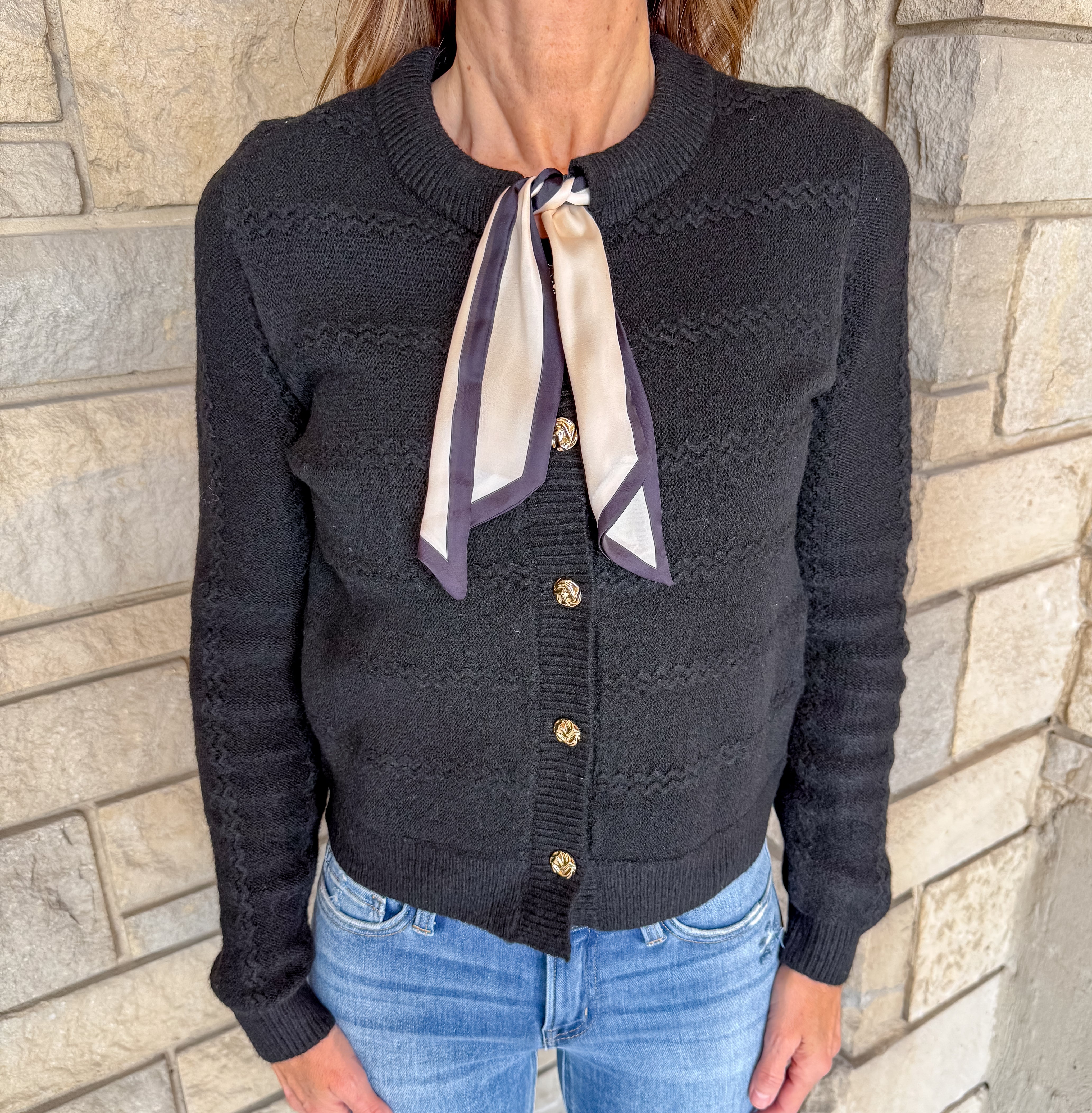 Brenlyn Scarf Cardigan