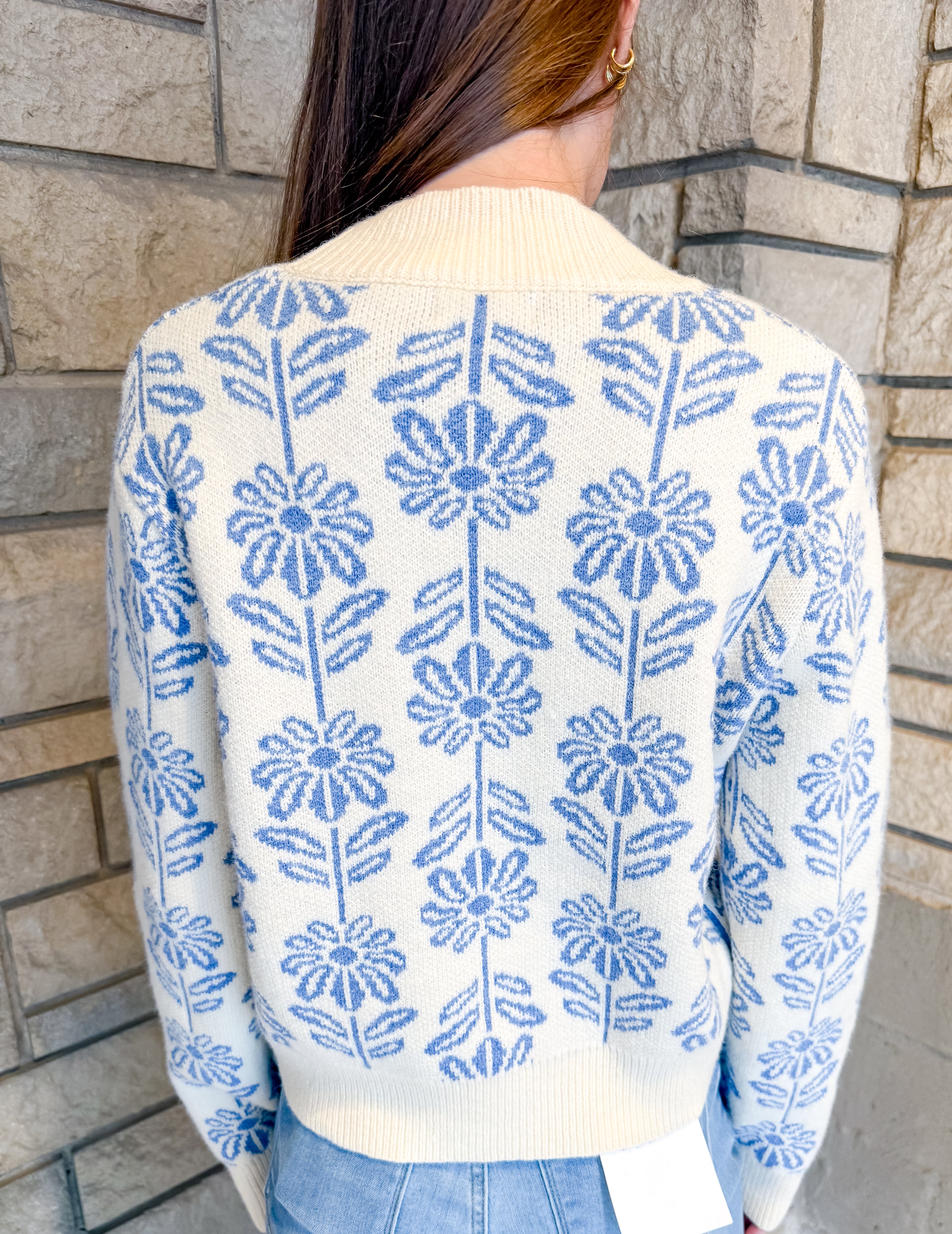 Brinley Flower Sweater