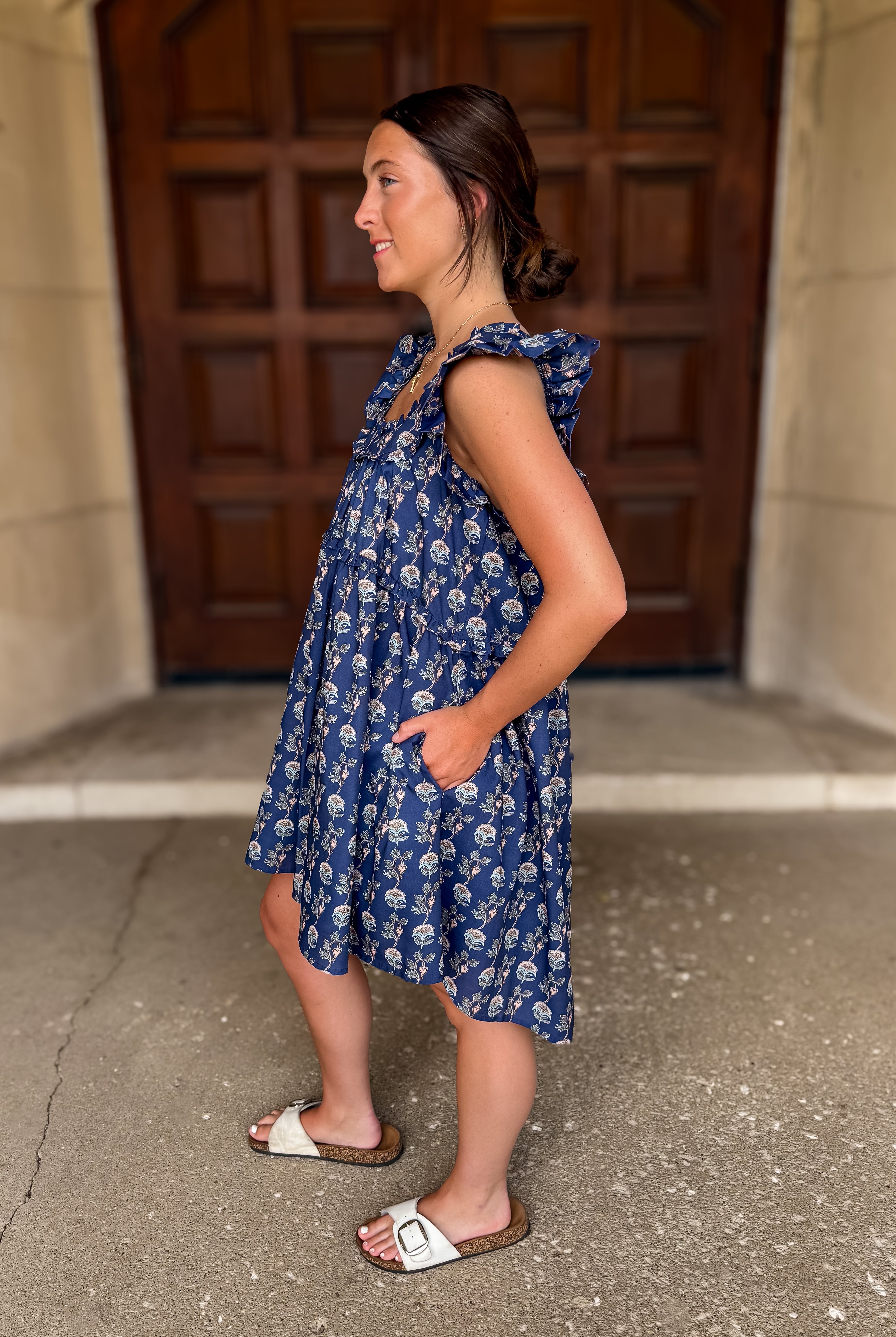 Sterling Floral Ruffle Dress FINAL SALE