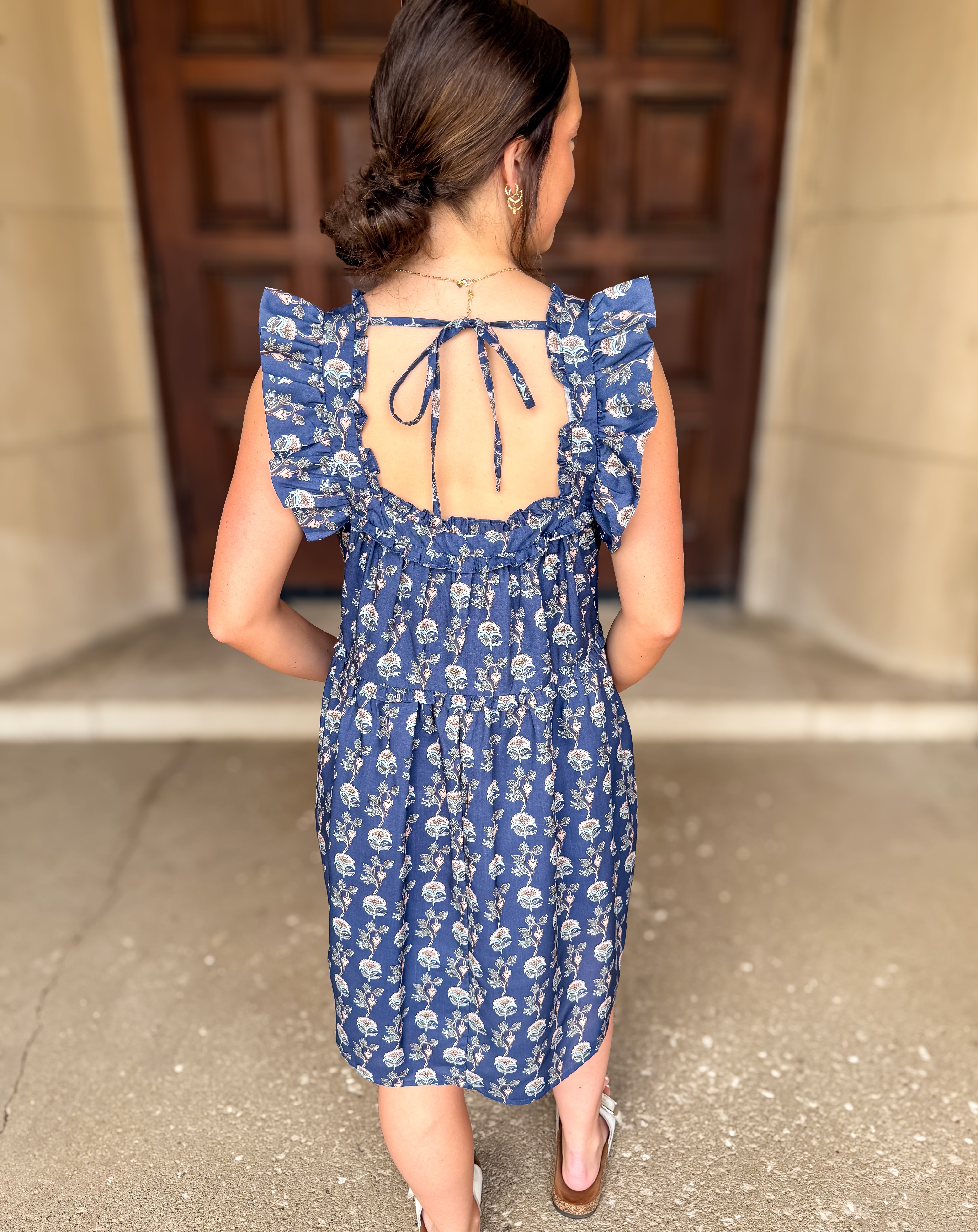 Sterling Floral Ruffle Dress FINAL SALE