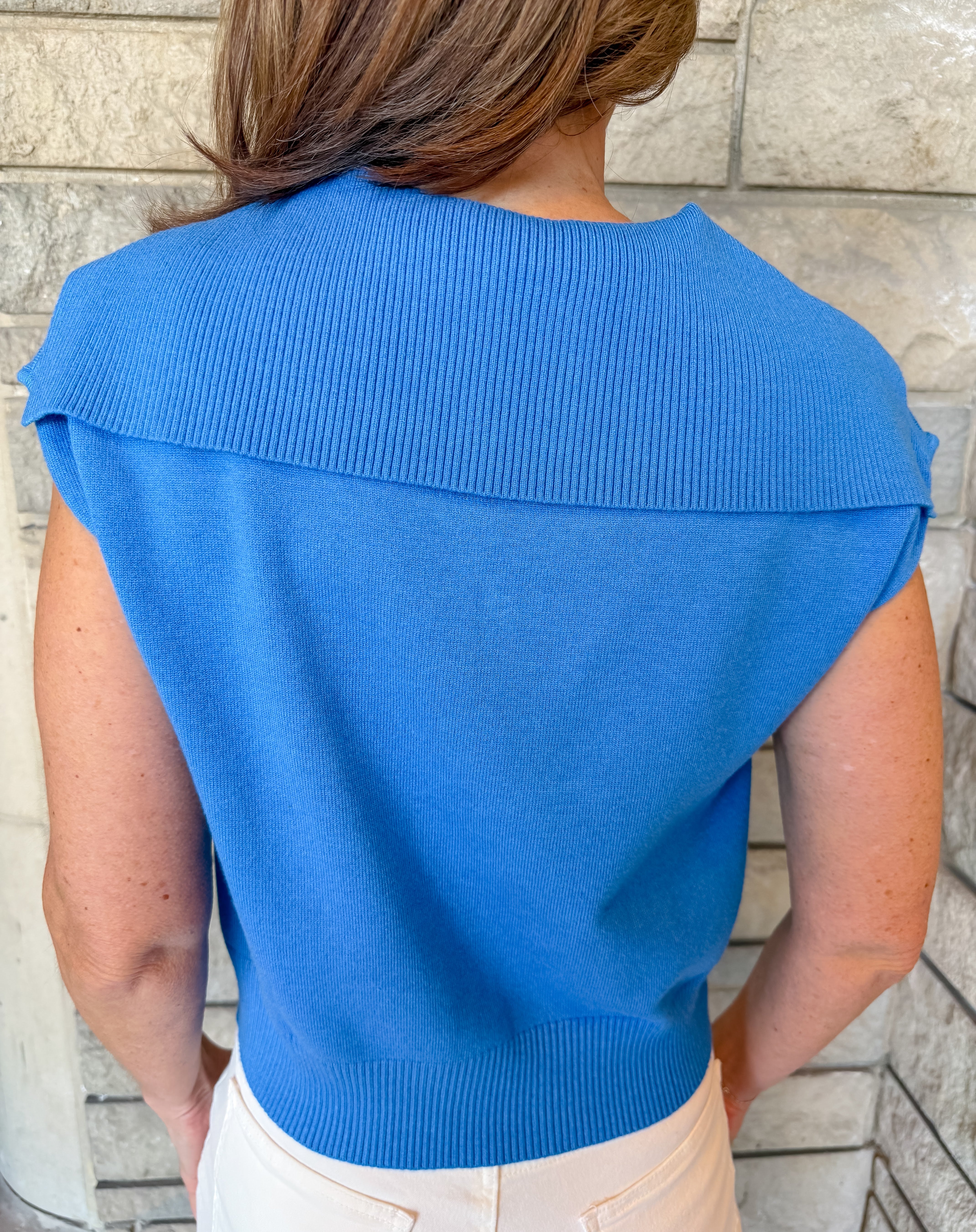 Fawn Shawl Collar Sweater