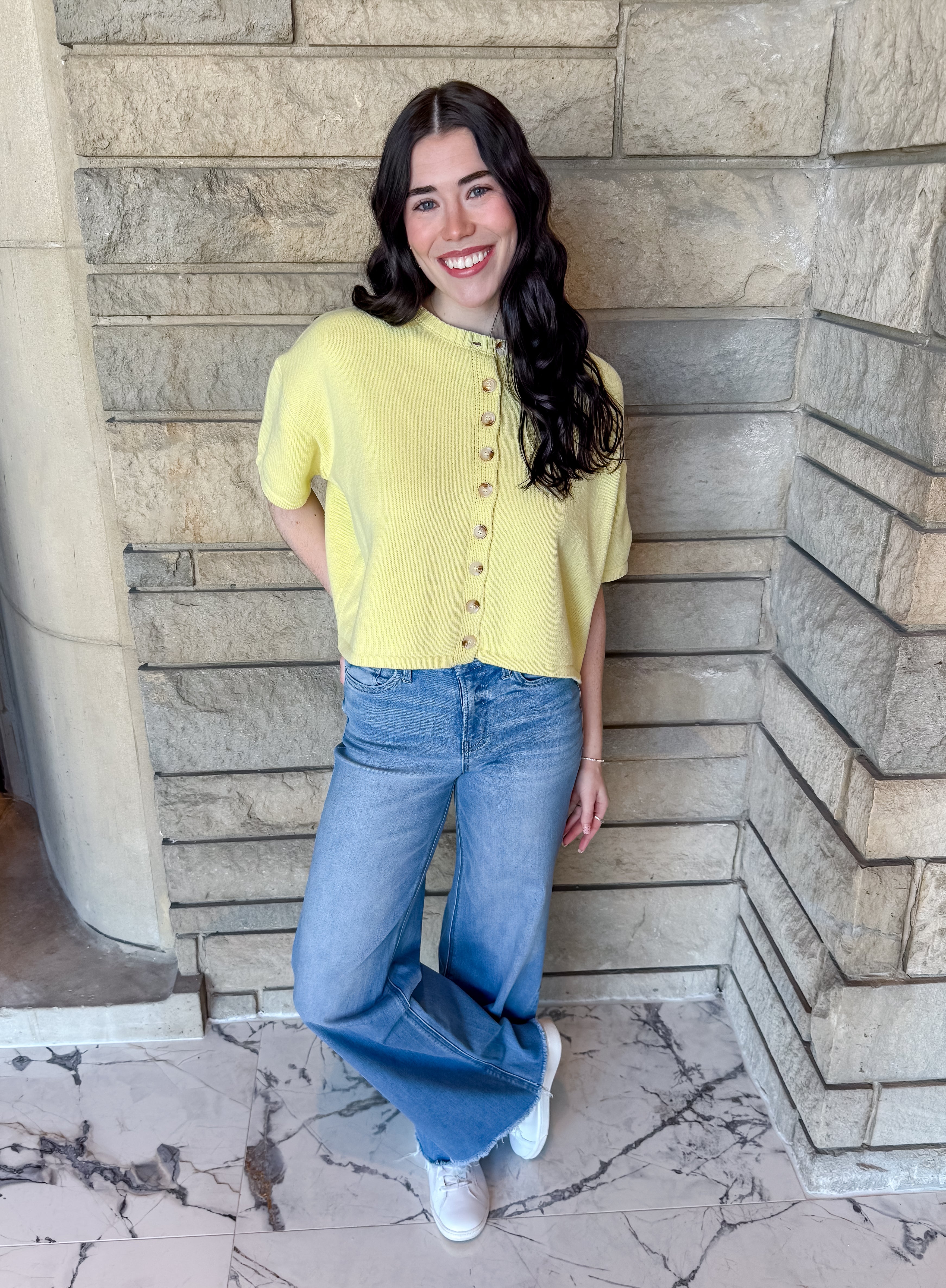 Nyra Short Sleeve Cardigan