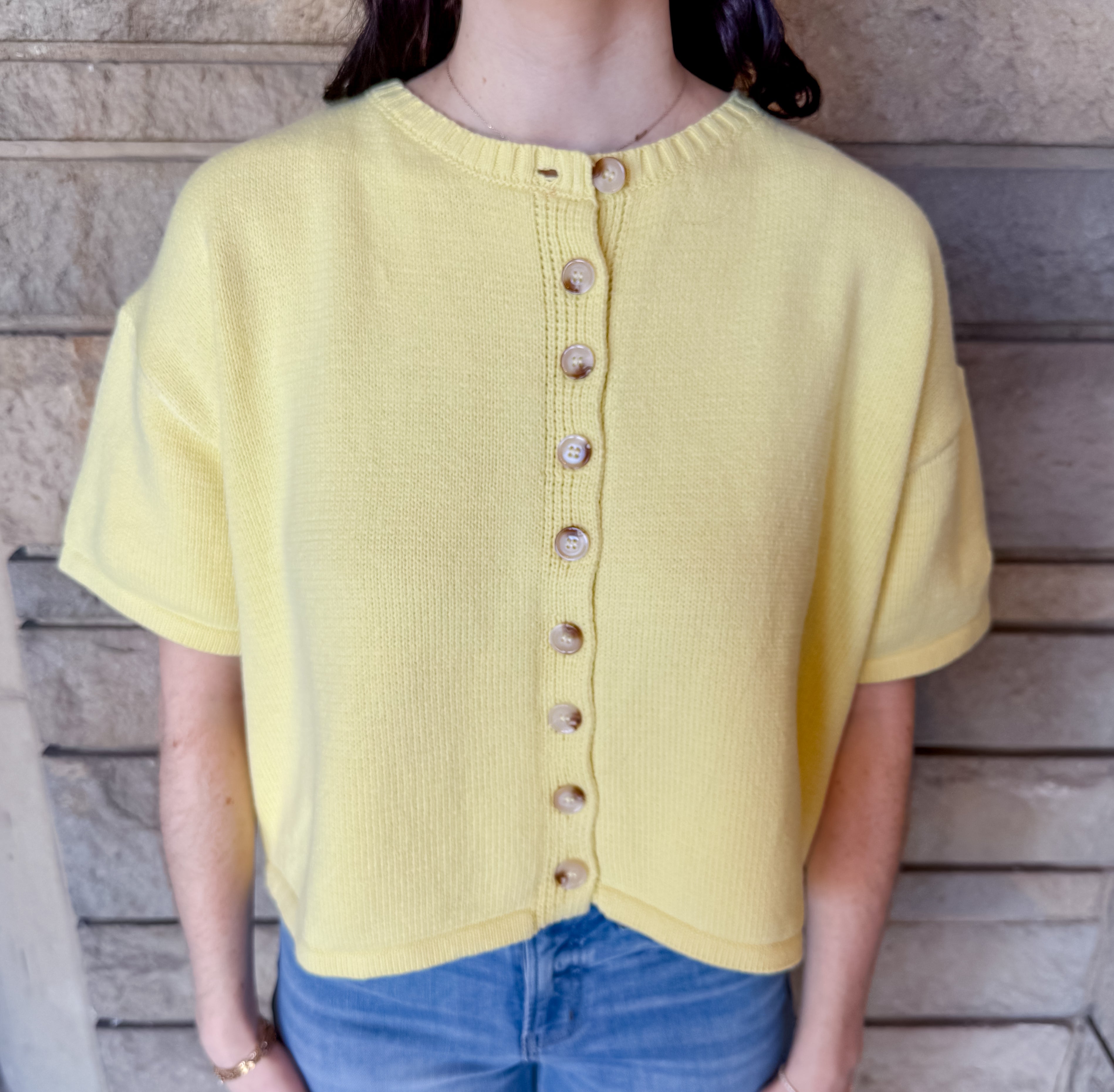 Nyra Short Sleeve Cardigan