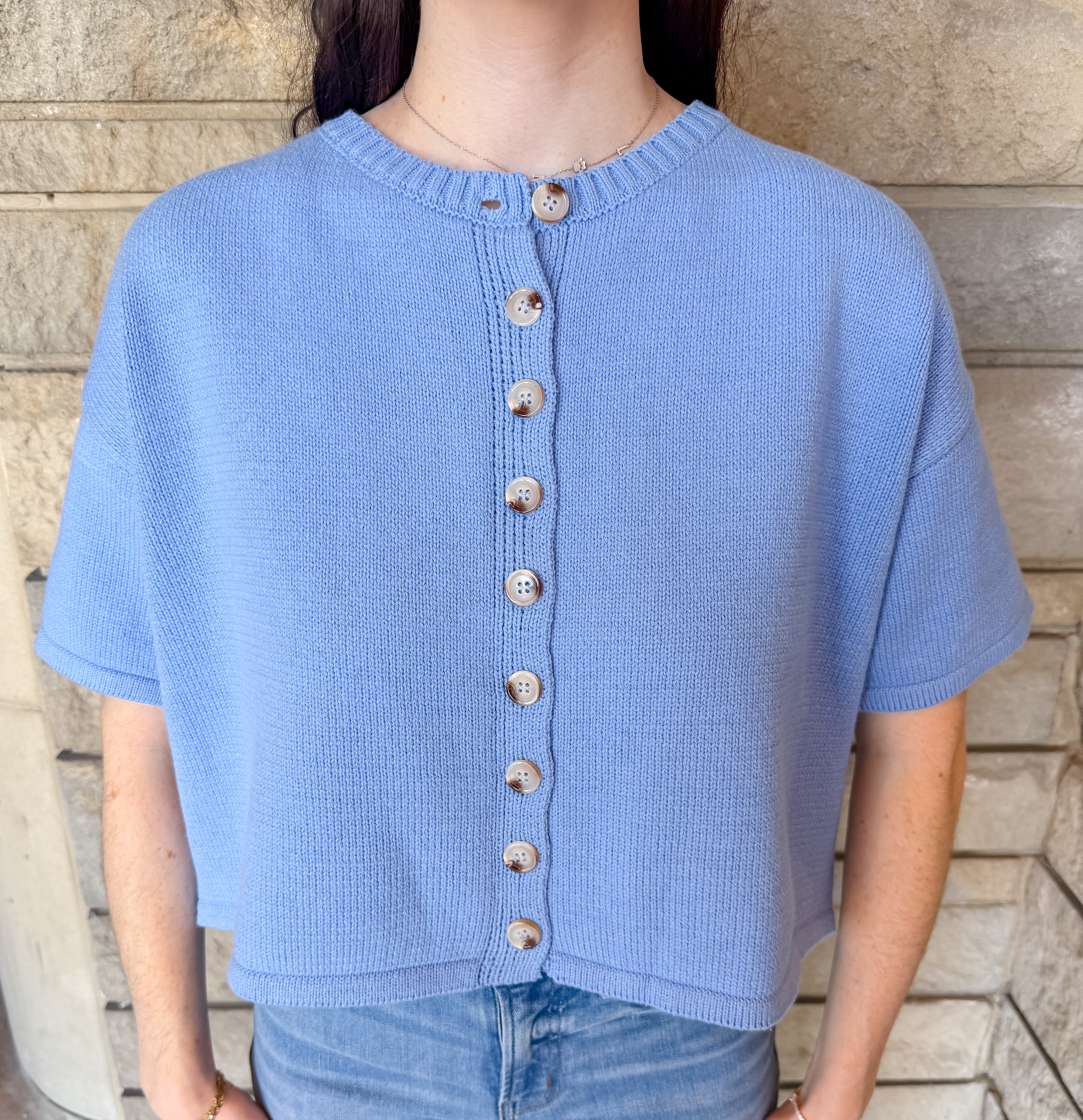 Nyra Short Sleeve Cardigan