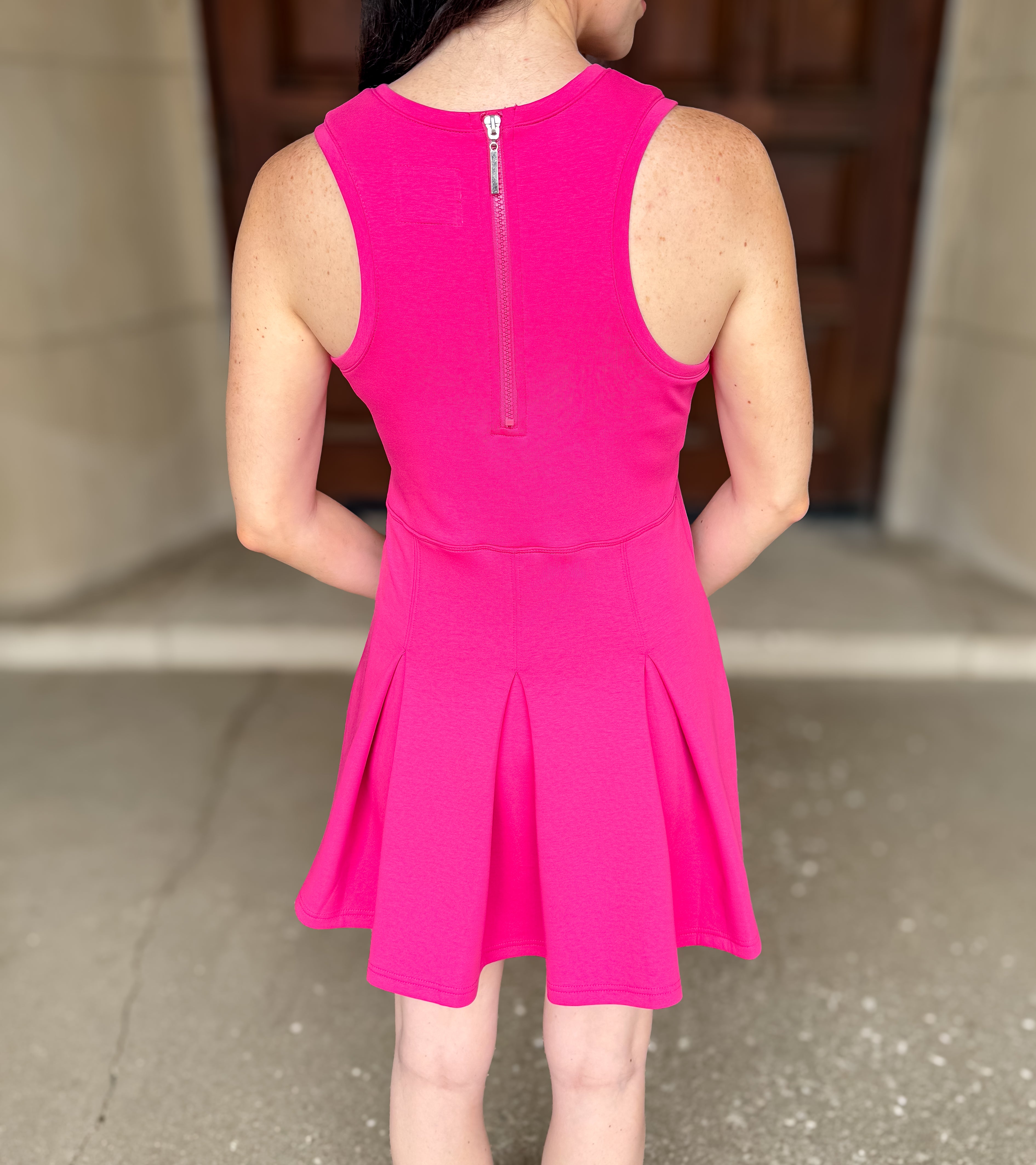 Helena Pleated Active Dress FINAL SALE