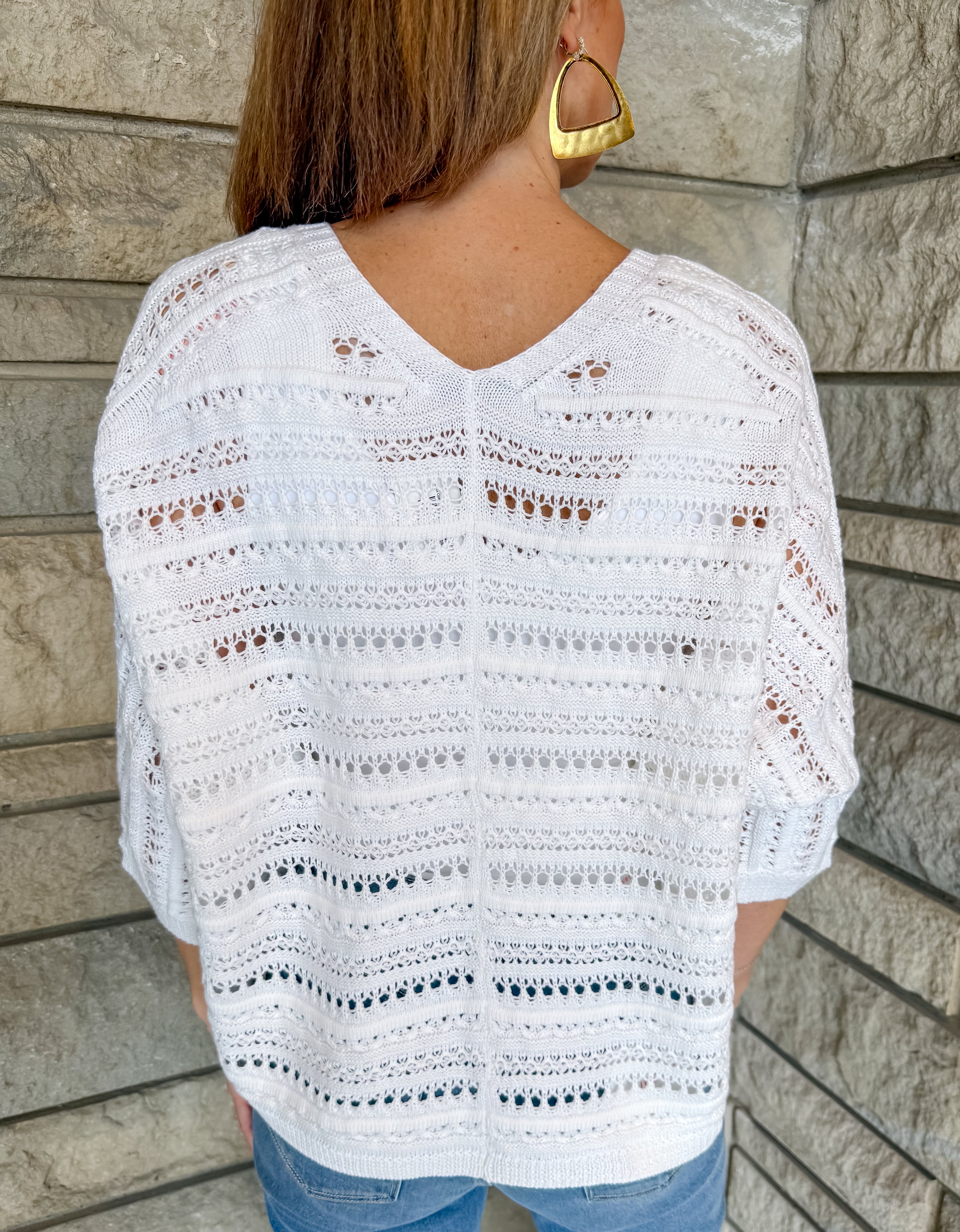 Mirella Open Front Crochet Cardigan