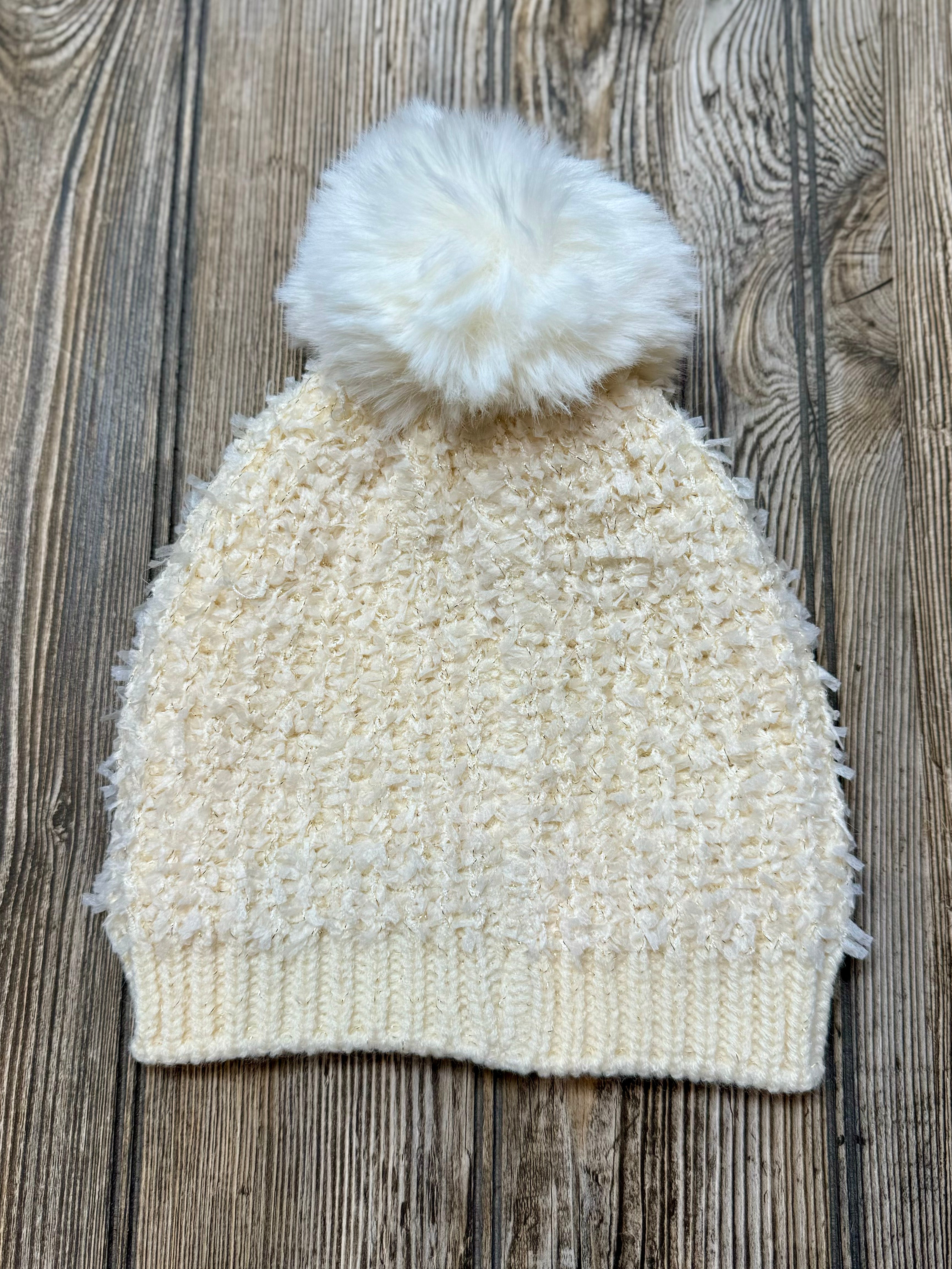 Sparkle Thread Pom Hat