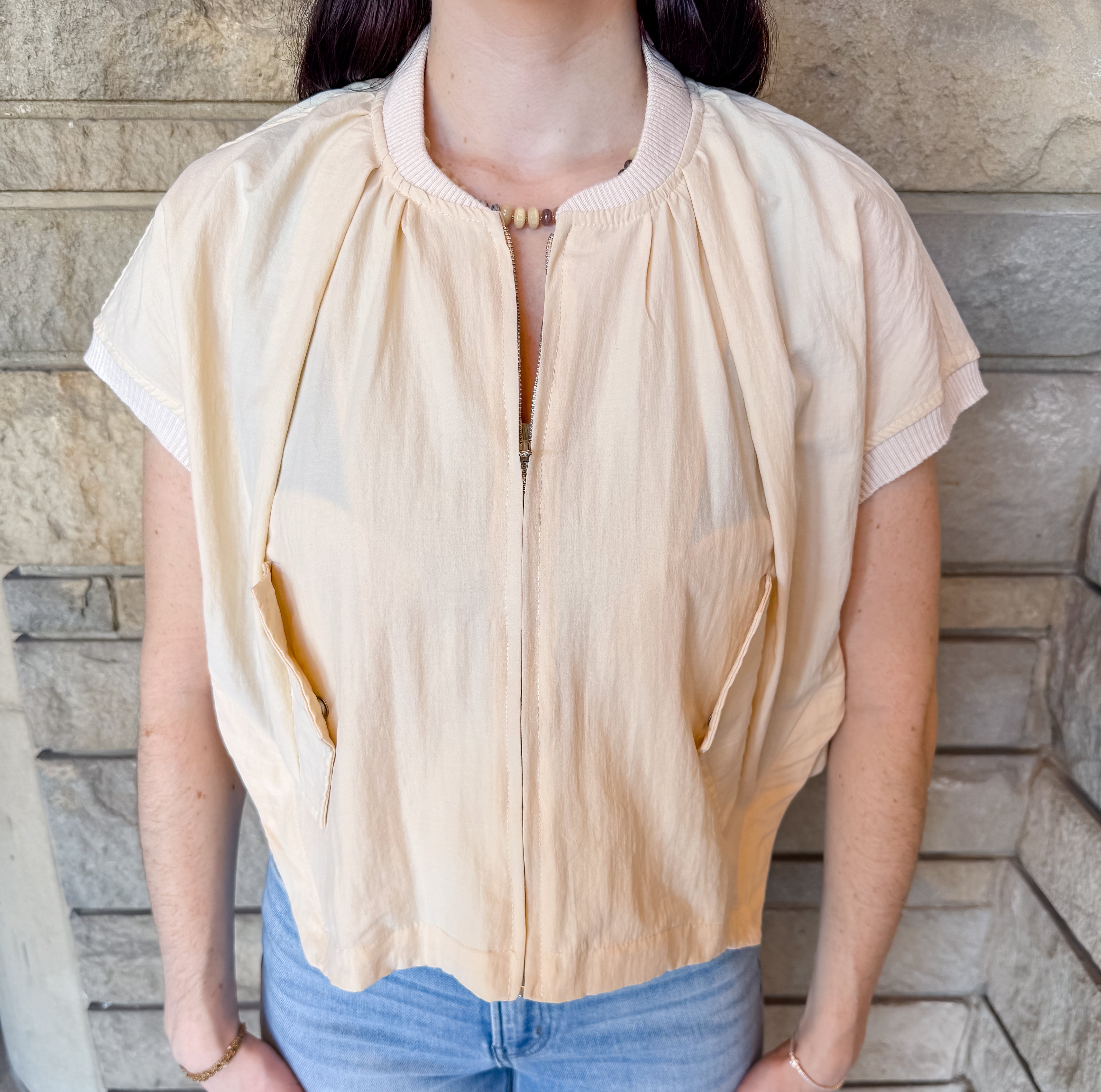 Desi Short Zipper Jacket