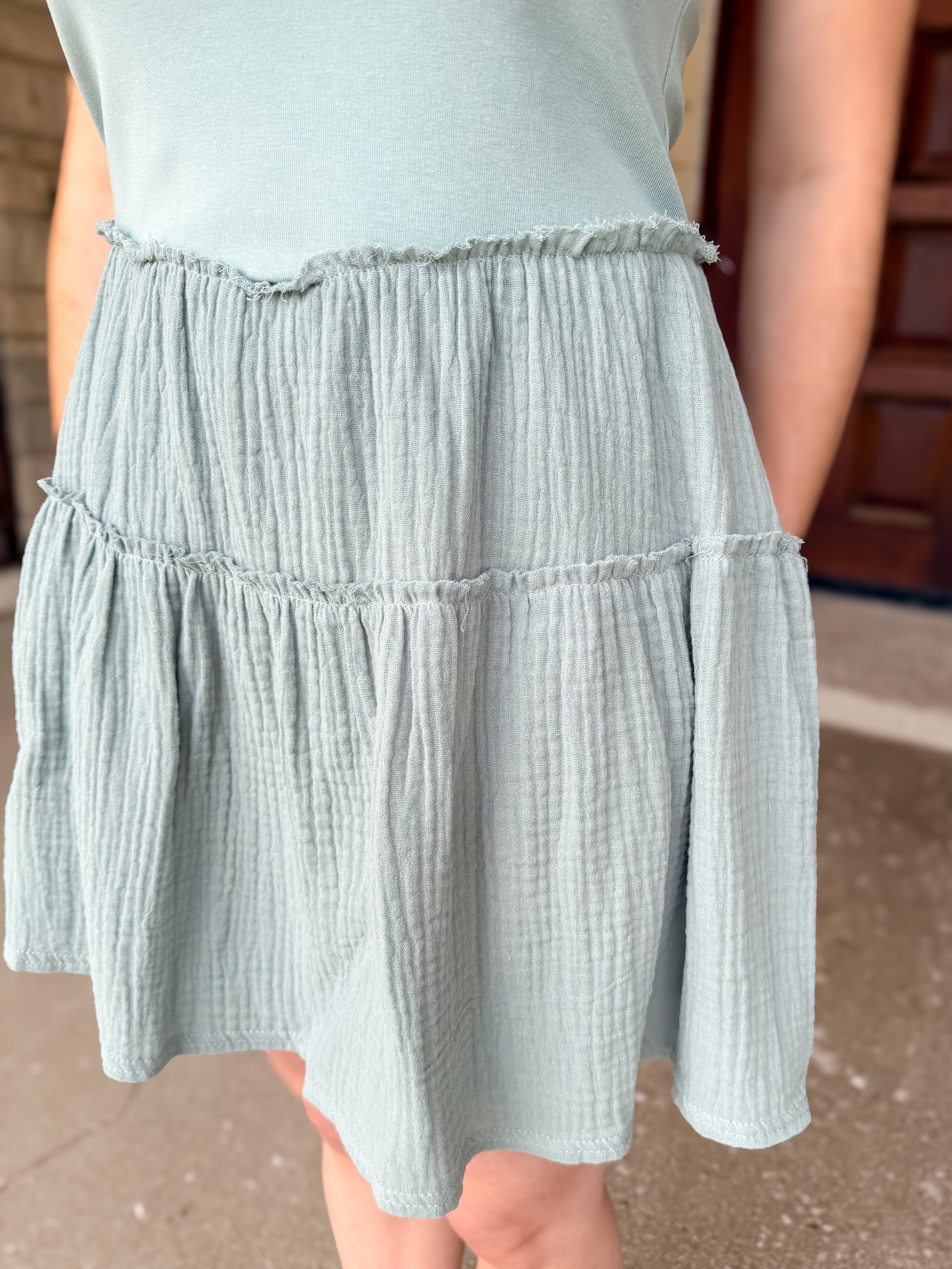 Lee Cotton Tiered Dress FINAL SALE